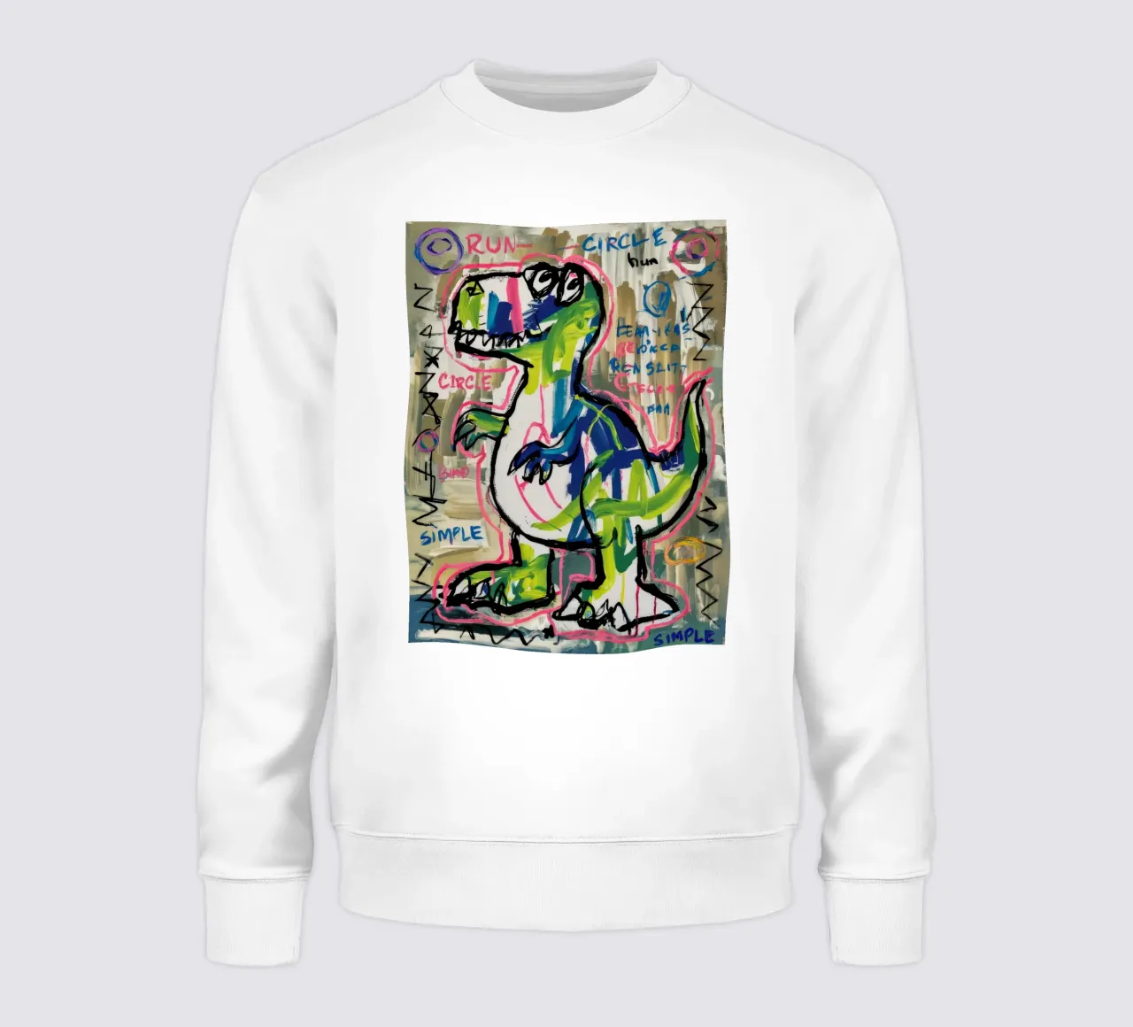 Simple Dino Sprint sweat de Muse Fragments