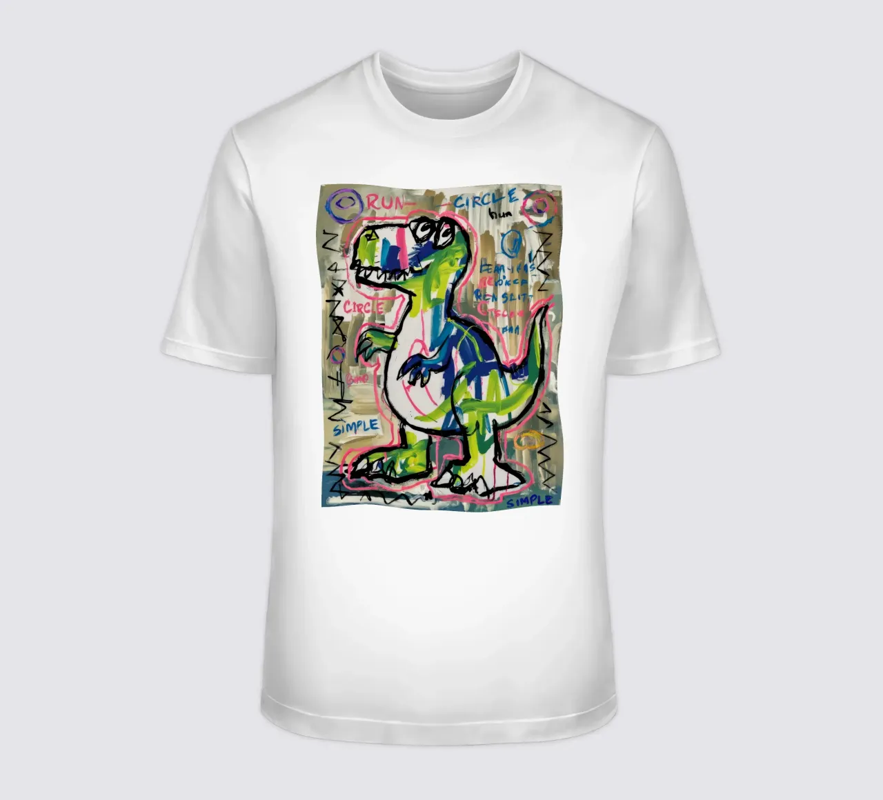 Dino Sprint semplice t-shirt da Muse Fragments