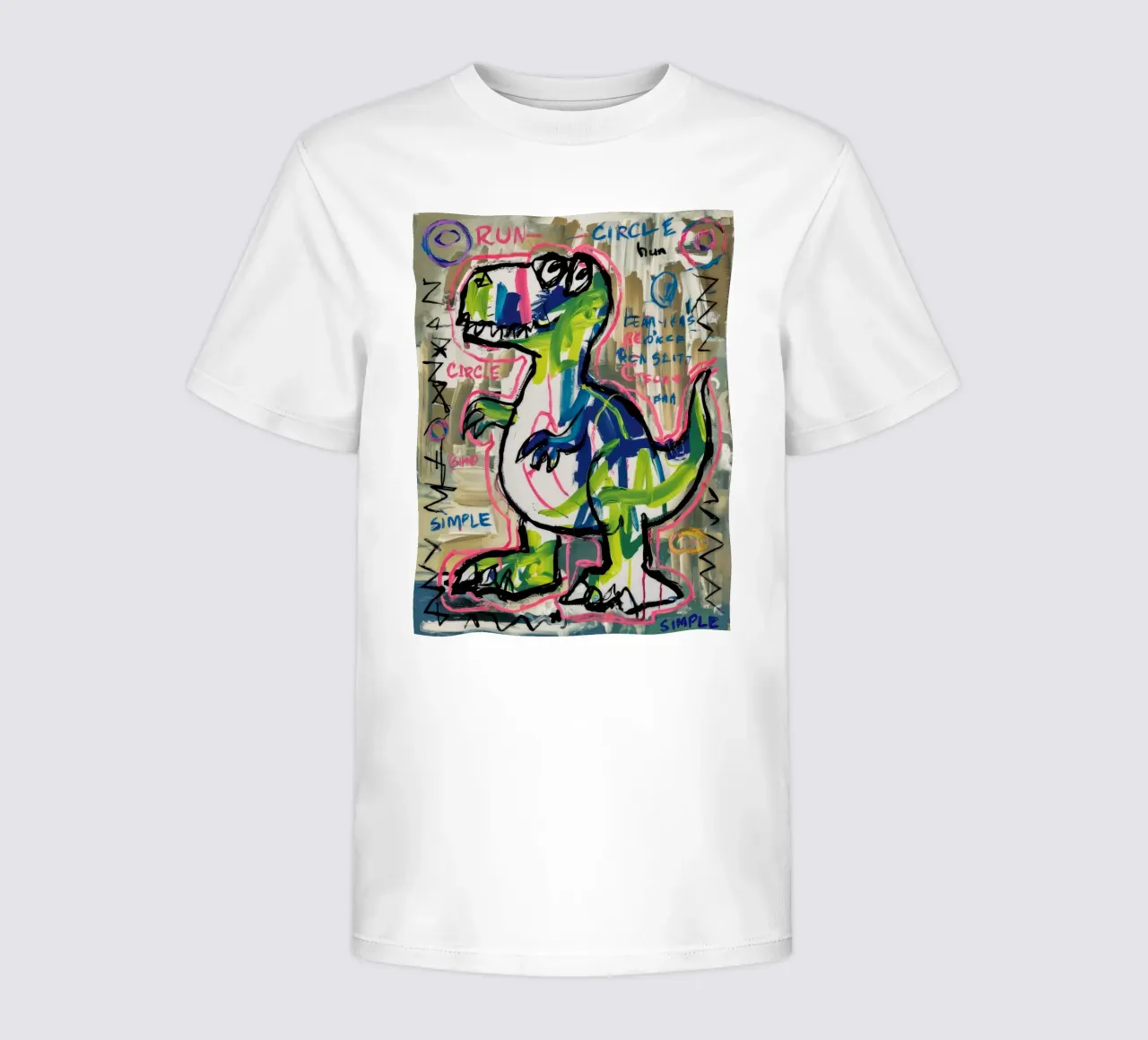 Dino Sprint semplice t-shirt bambini da Muse Fragments