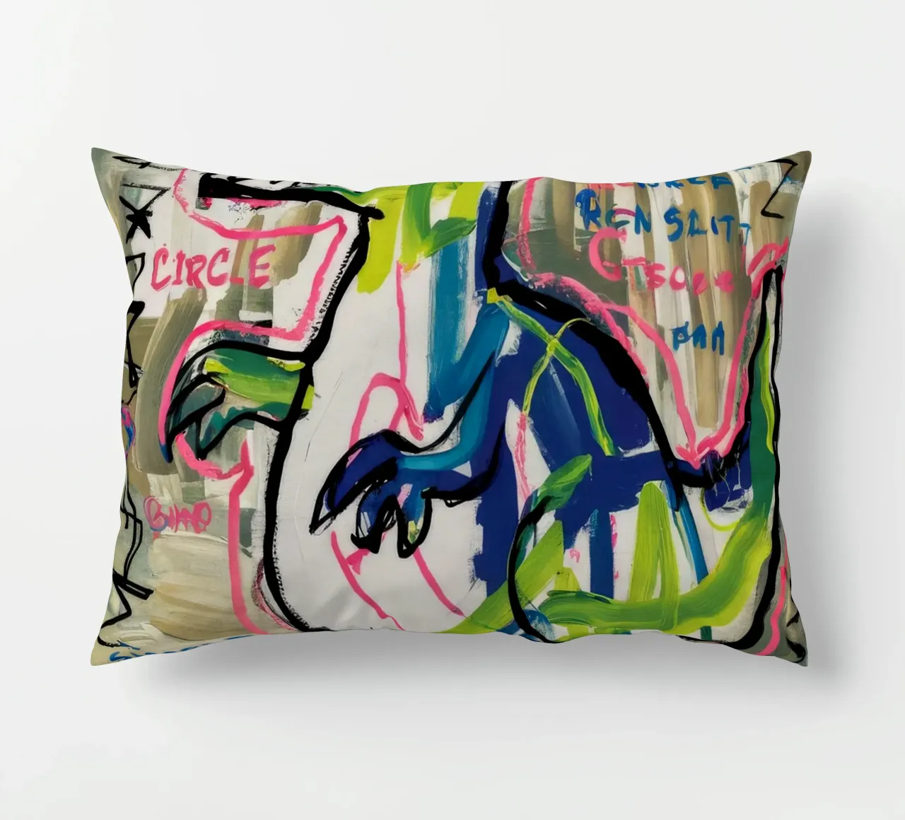 Dino Sprint semplice cuscino da Muse Fragments