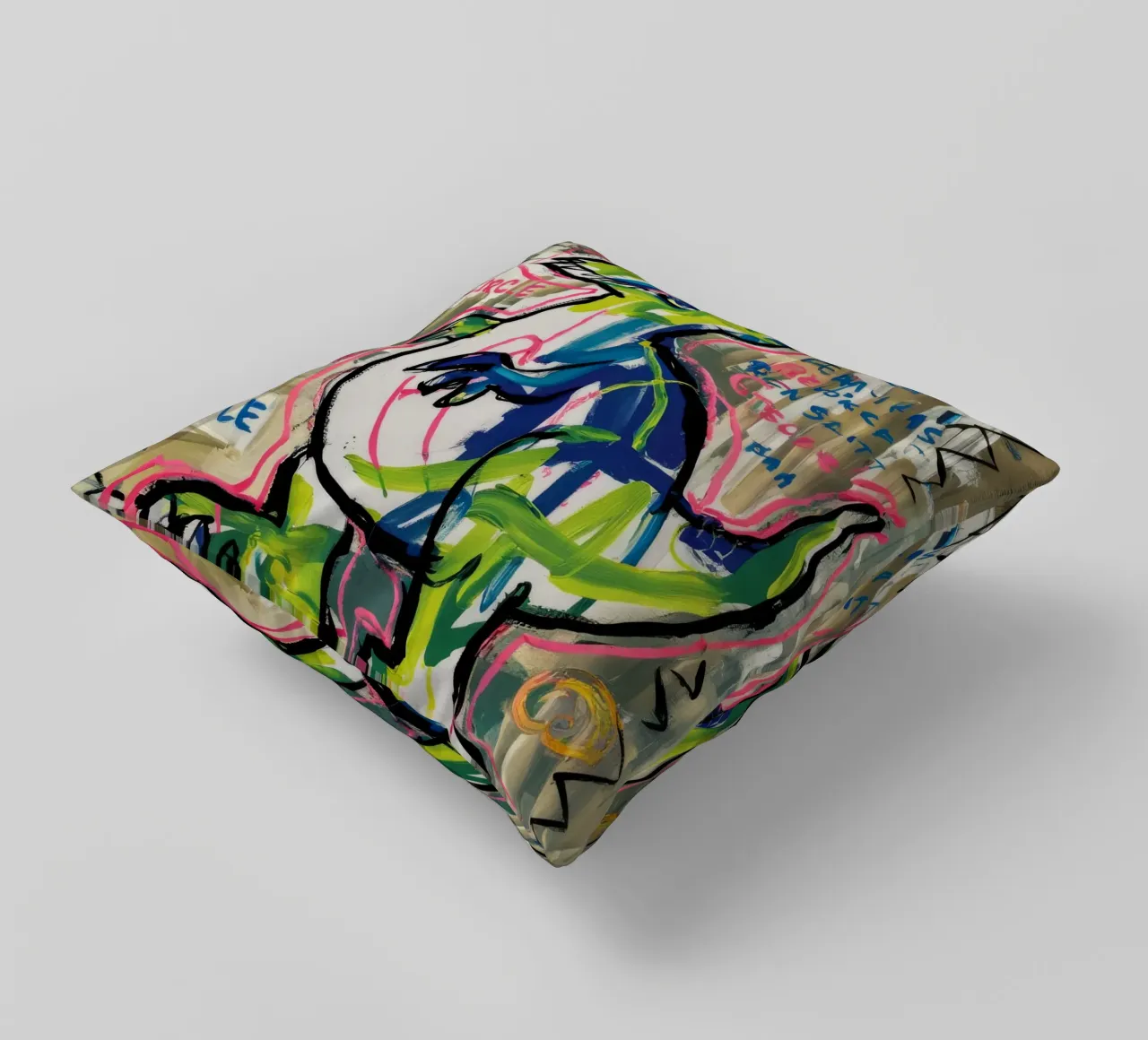 Dino Sprint semplice cuscino da Muse Fragments