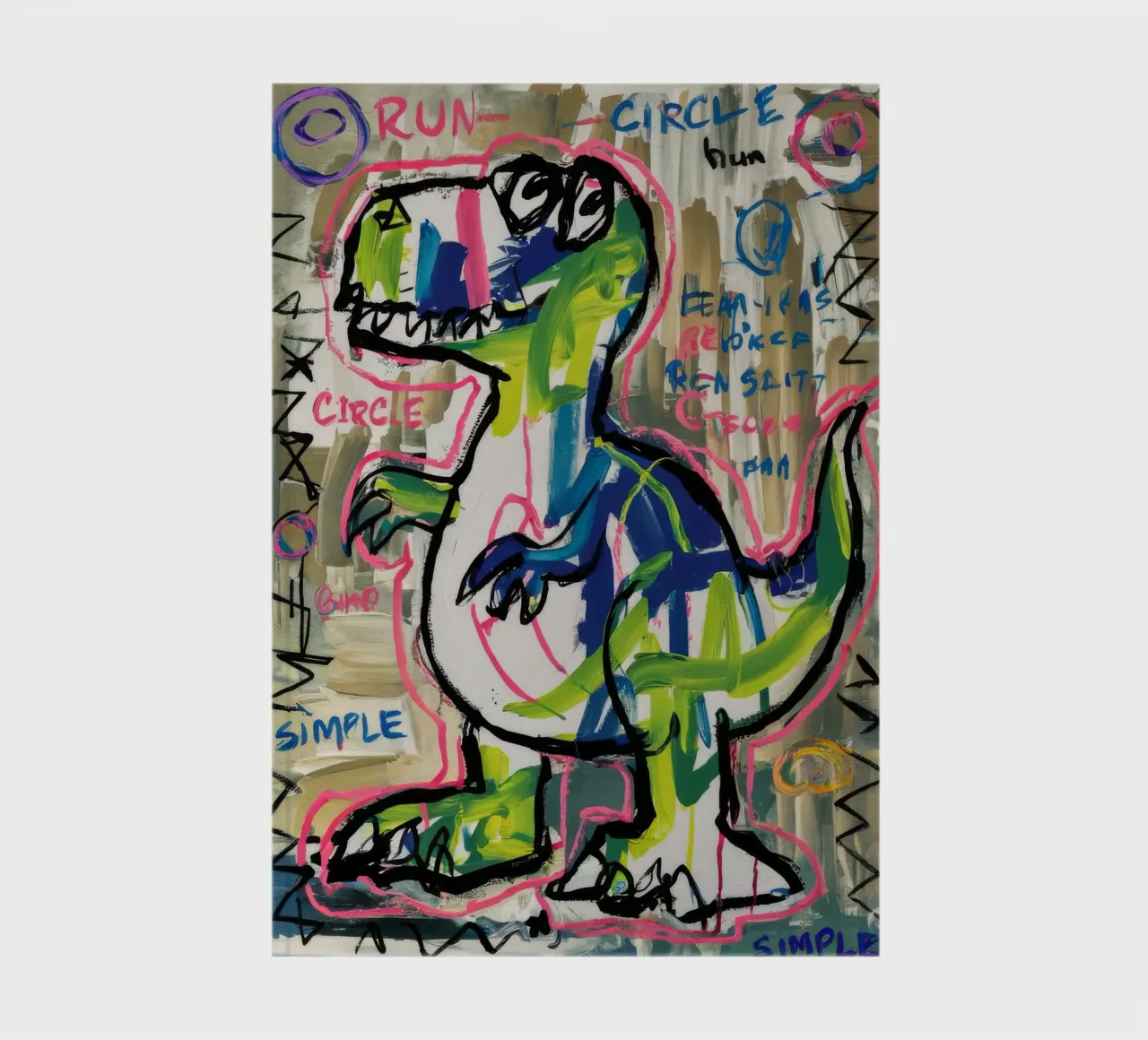 Simple Dino Sprint notebook by Muse Fragments