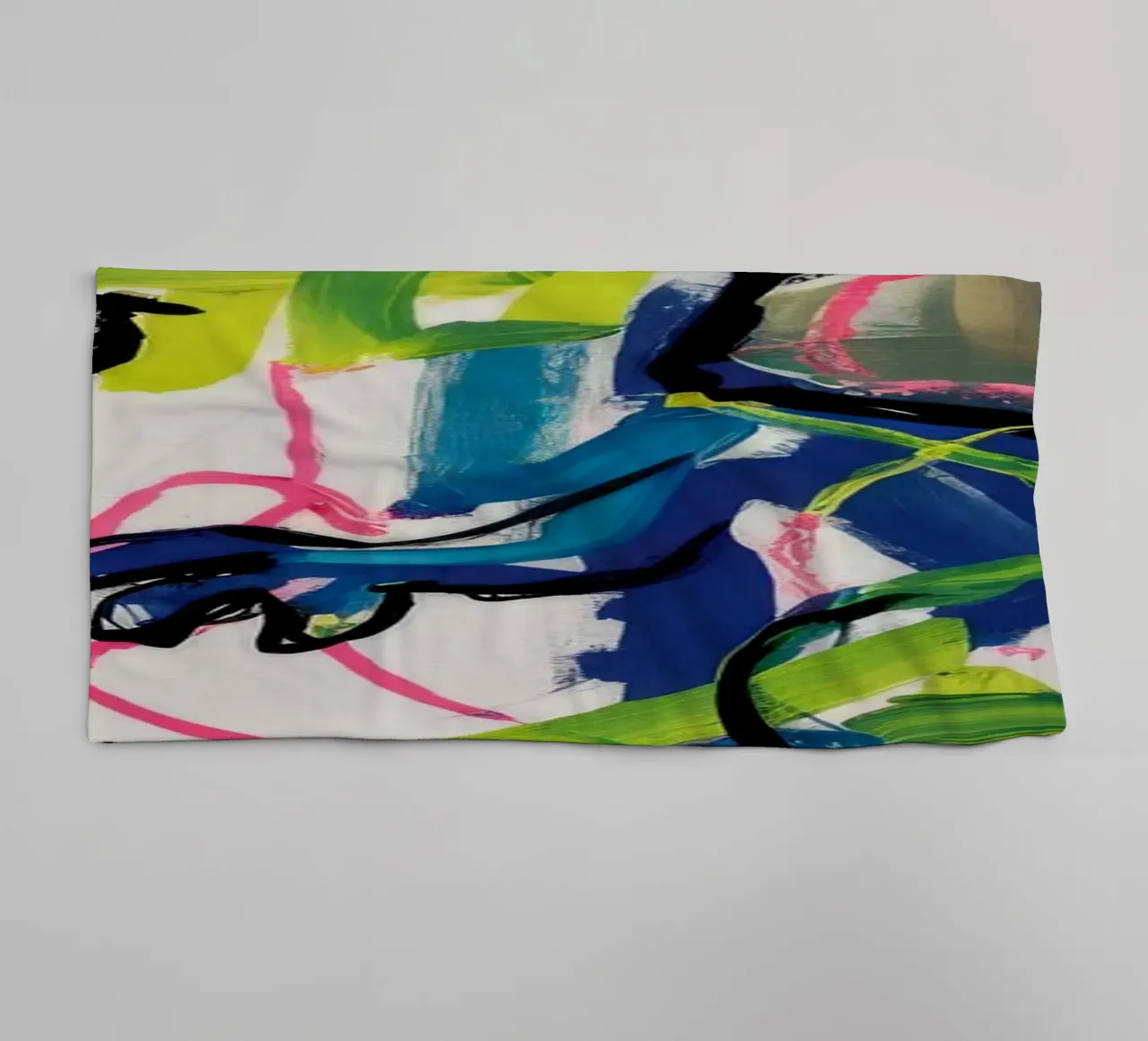 Dino Sprint semplice asciugamano da bagno da Muse Fragments