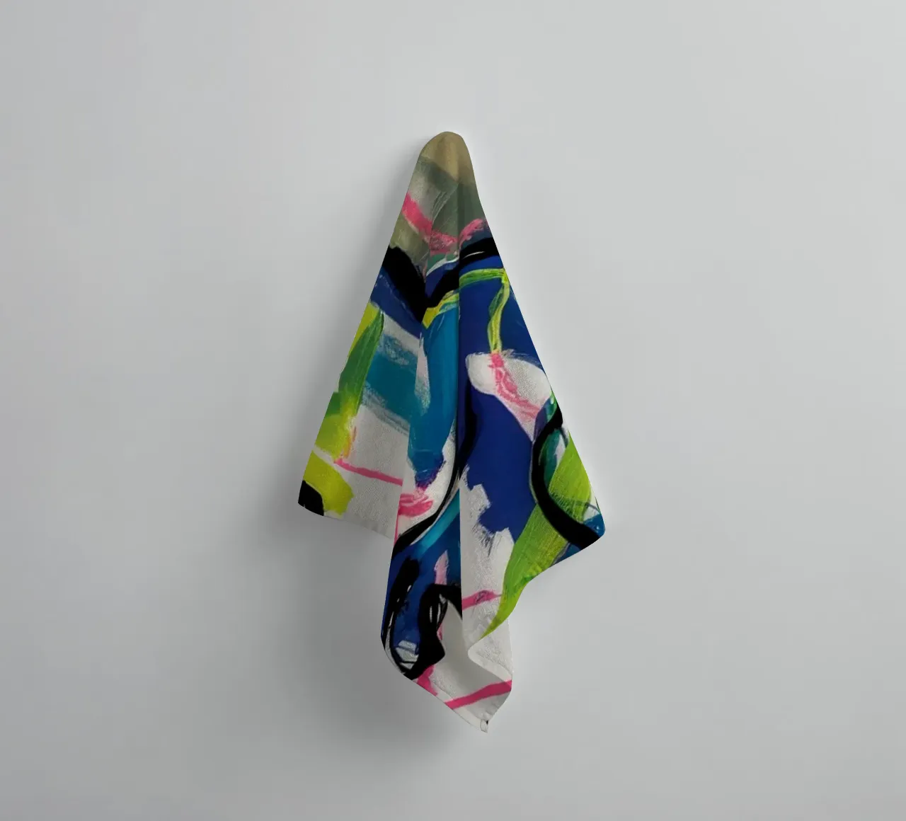 Simple Dino Sprint towel by Muse Fragments
