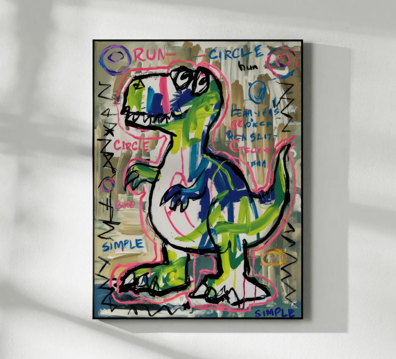 Dino Sprint semplice plexiglass da Muse Fragments