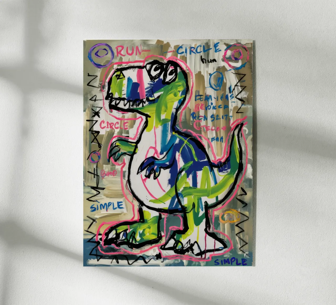 Dino Sprint semplice plexiglass da Muse Fragments