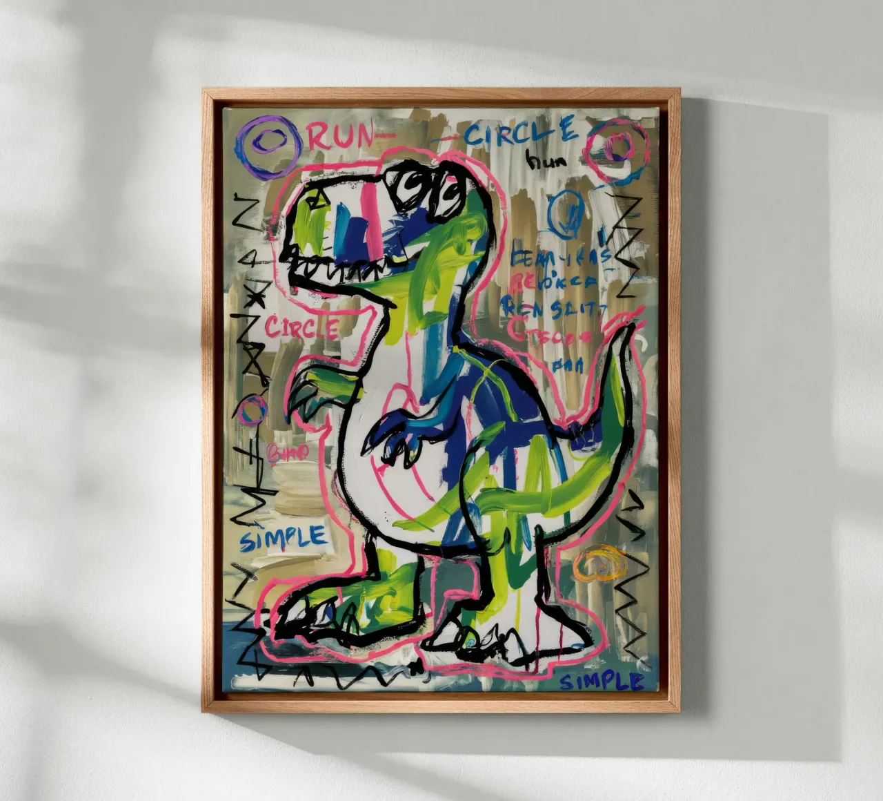 Dino Sprint semplice tela da Muse Fragments