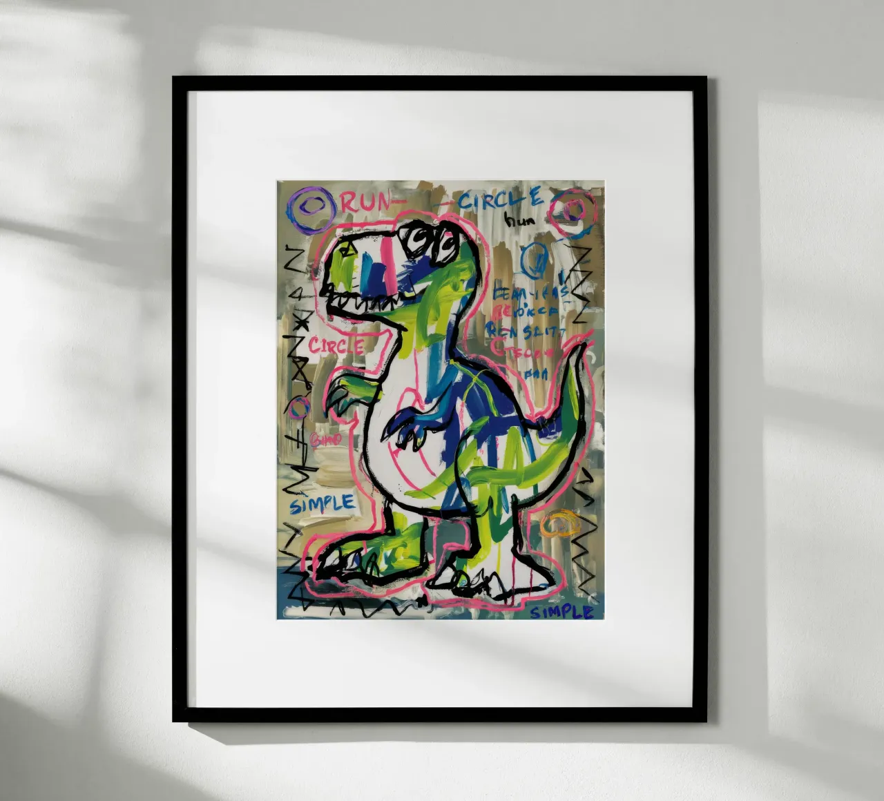 Dino Sprint semplice carta hahnemühle da Muse Fragments