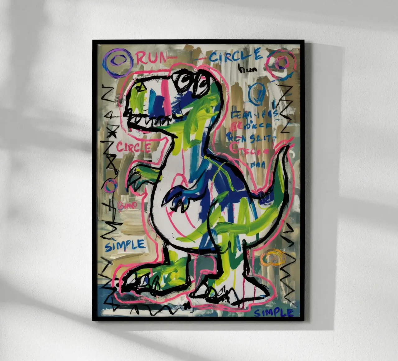 Dino Sprint semplice carta hahnemühle da Muse Fragments