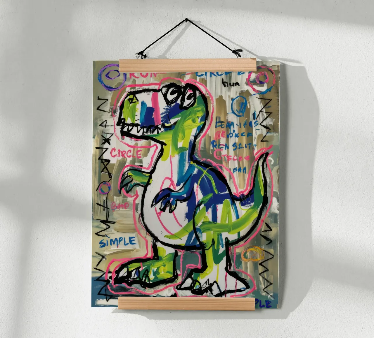 Dino Sprint semplice carta hahnemühle da Muse Fragments