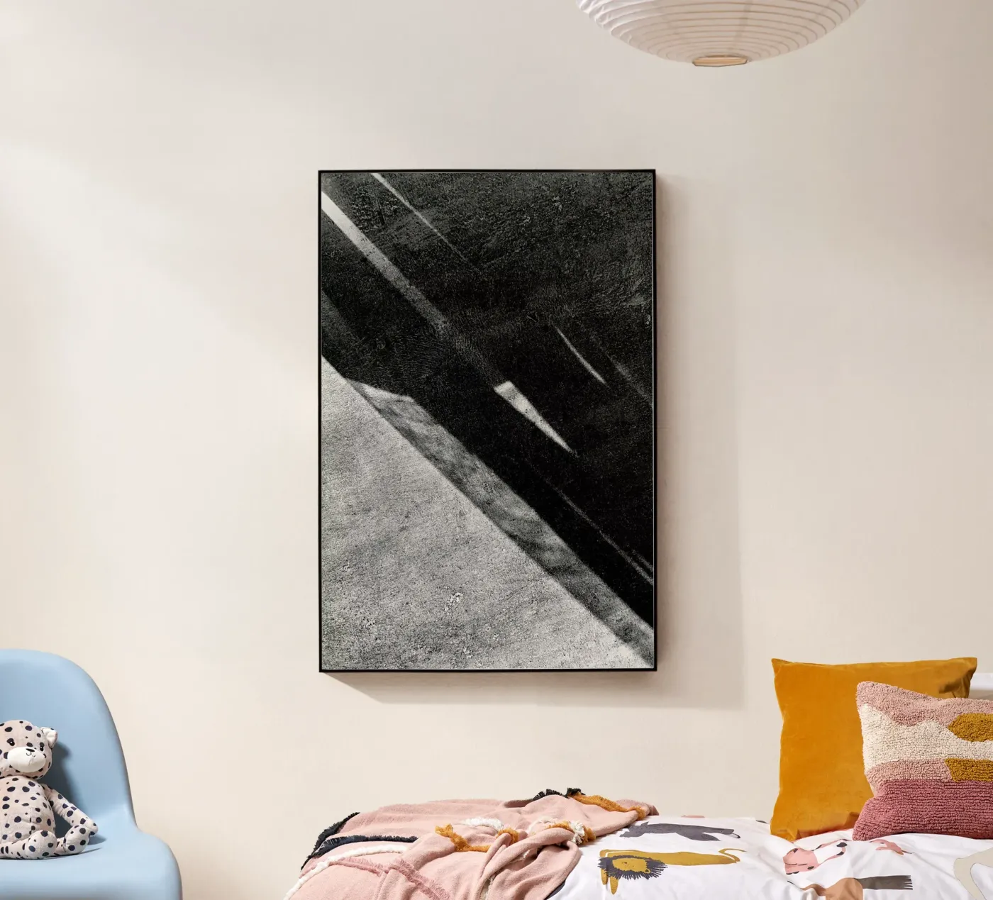 Abstract – Black And White Surface plexiglass da Sebastian Hilgetag