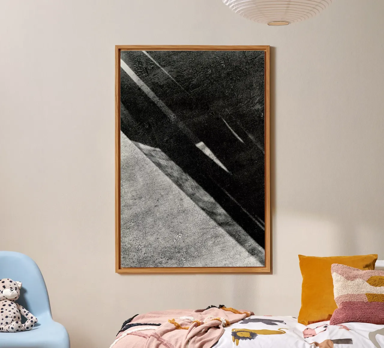 Abstract – Black And White Surface alluminio dibond da Sebastian Hilgetag