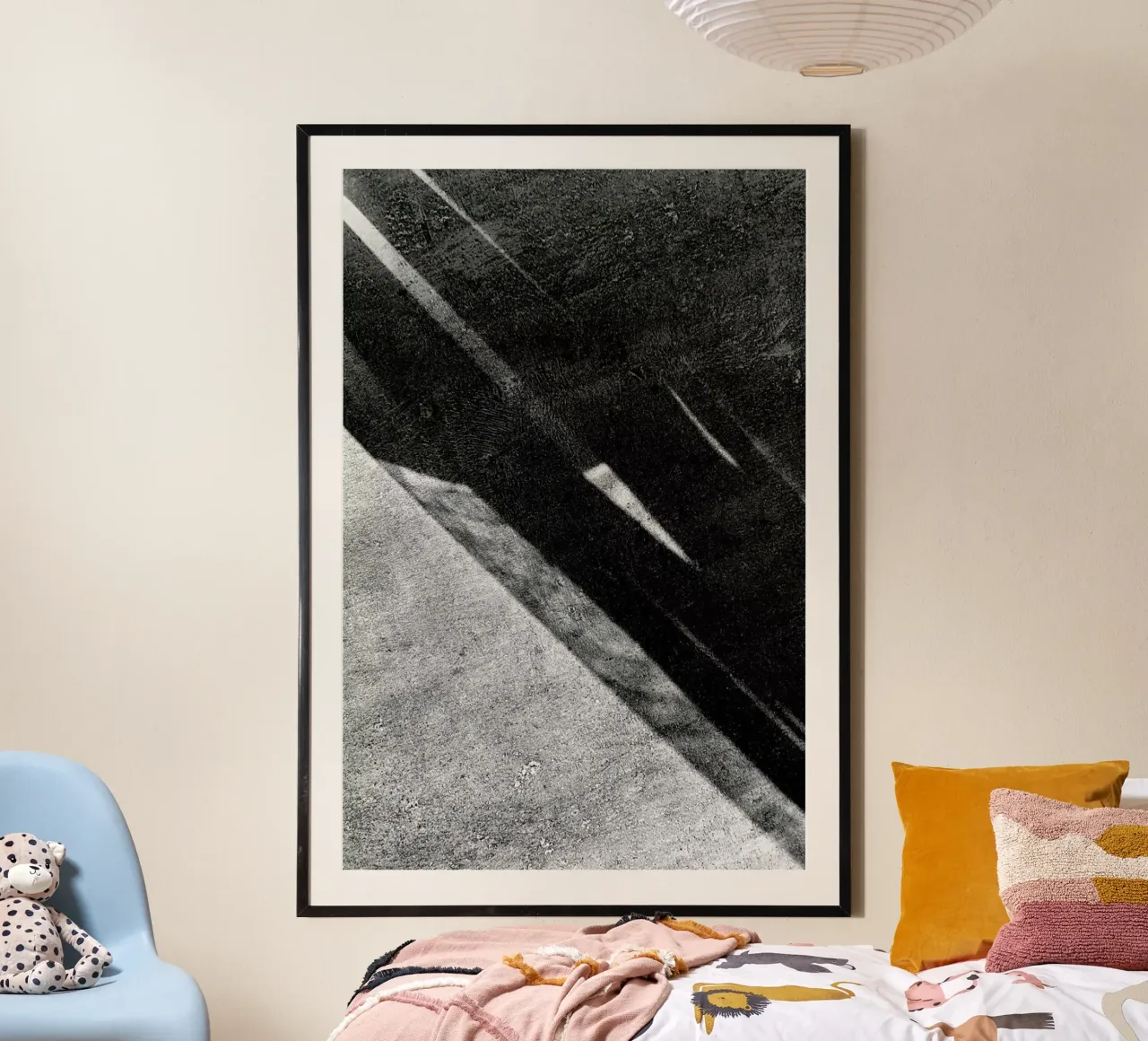 Abstract – Black And White Surface carta hahnemühle da Sebastian Hilgetag