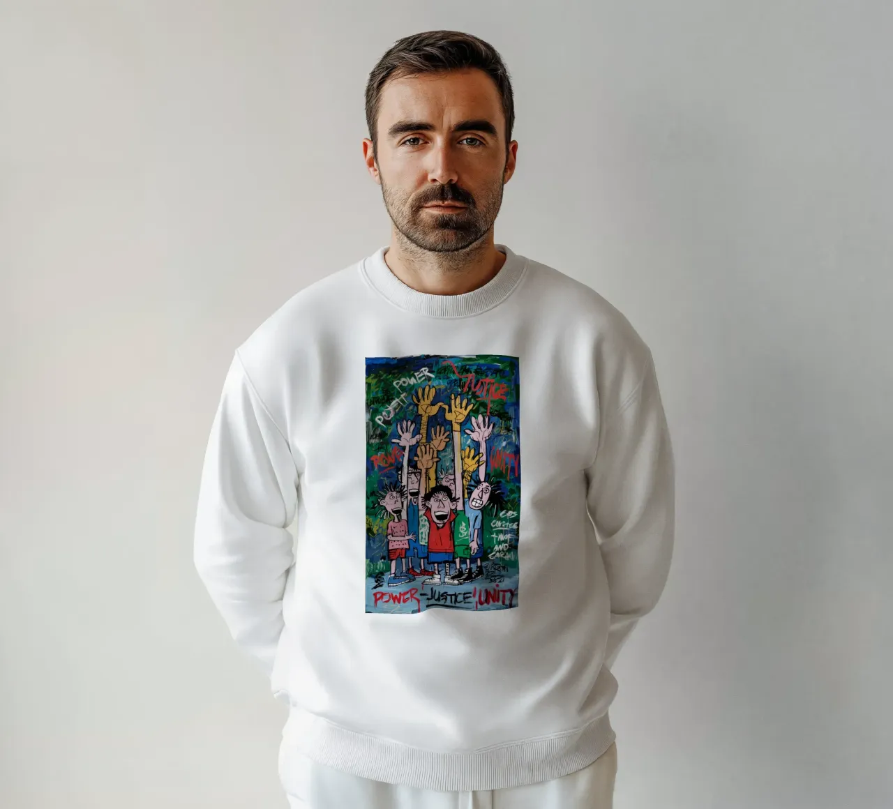 Poder Justicia Unidad sudadera de Muse Fragments