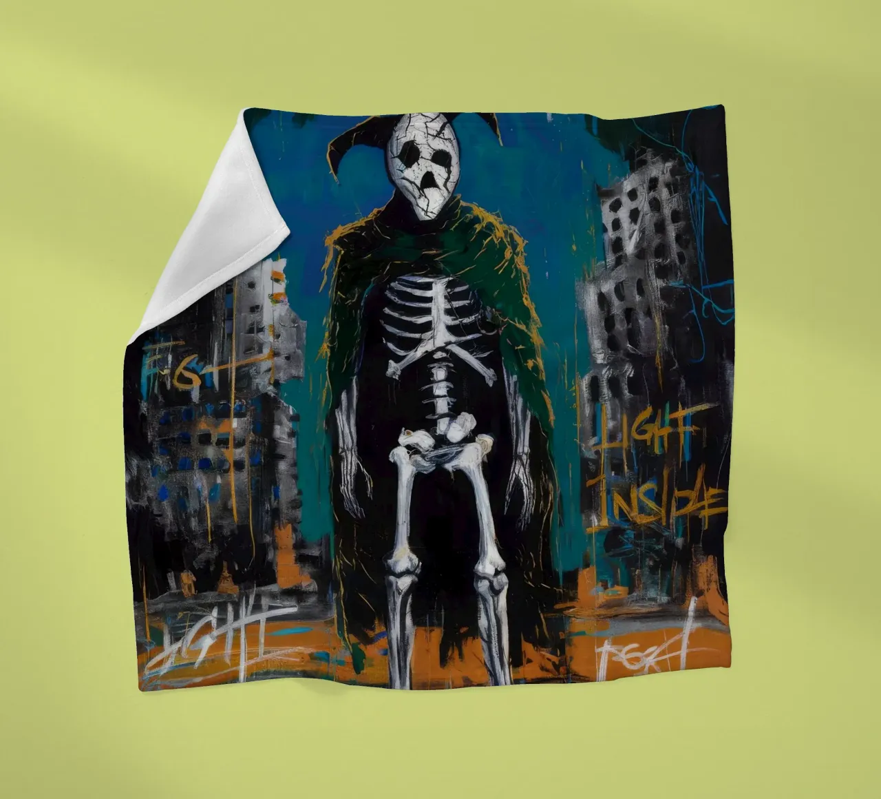 Lotta all'ombra coperta in pile da Muse Fragments