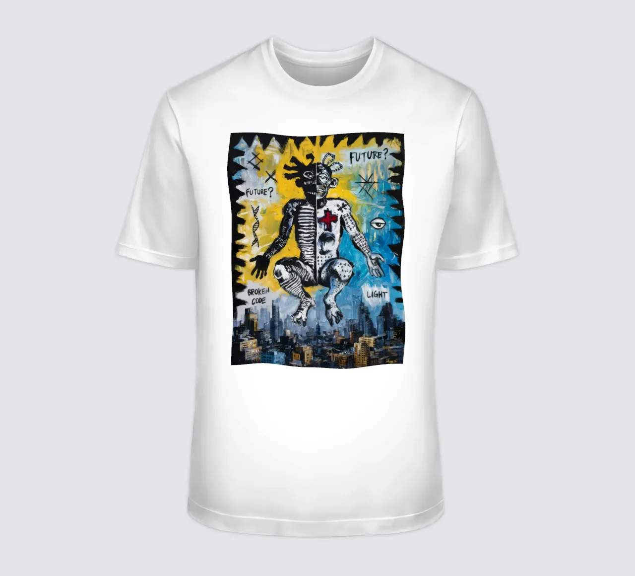 Light Broken Future t-shirt by Muse Fragments