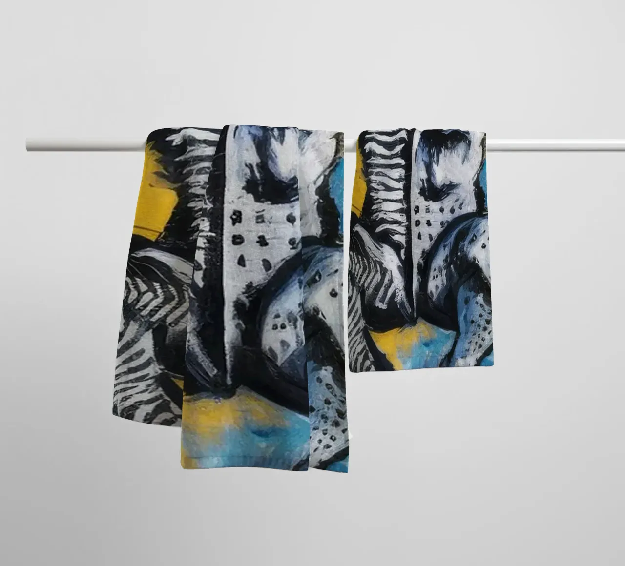 Light Broken Future towel by Muse Fragments