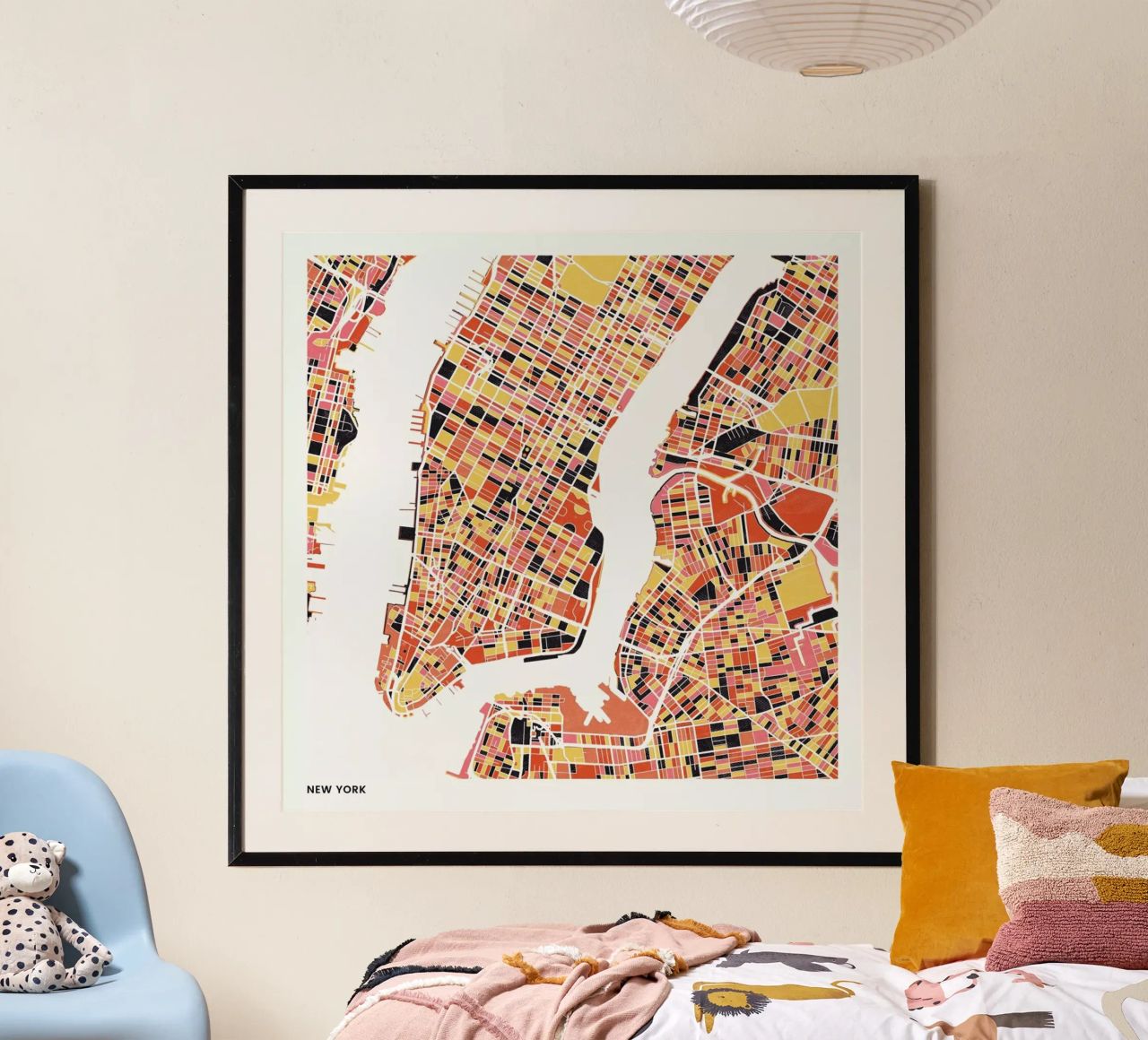 New York II poster by The Cartography Collection