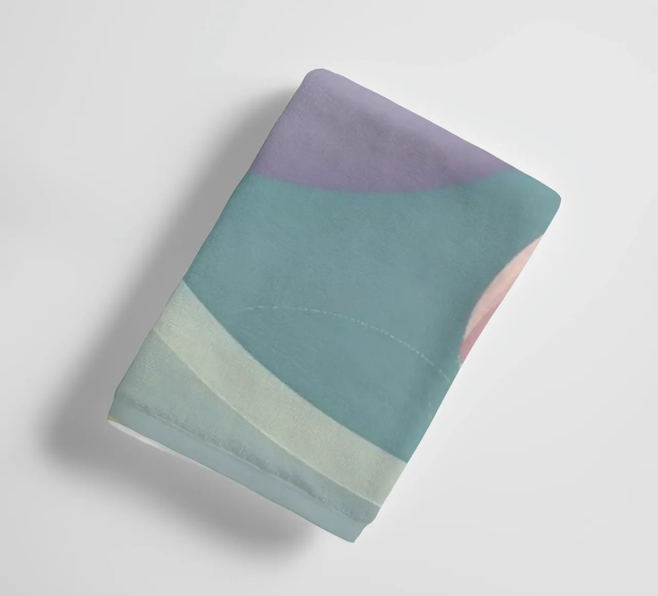 Composizione astratta con forme fluide, pastello morbido asciugamano da bagno da DesignDoodle