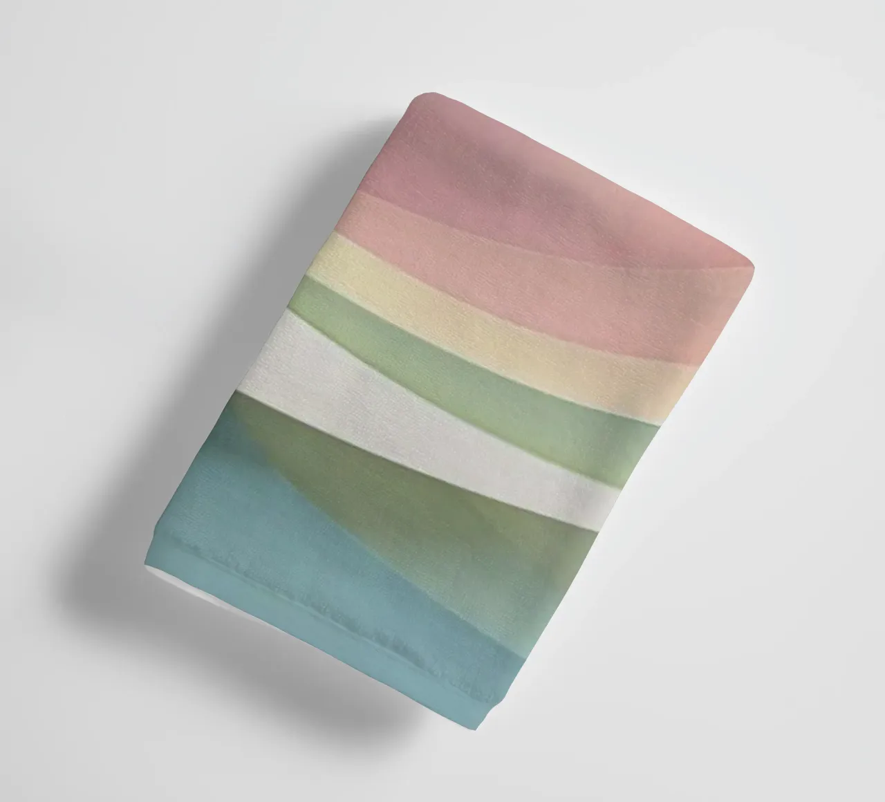 Swirling pastel patterns create a mesmerizing display towel by DesignDoodle