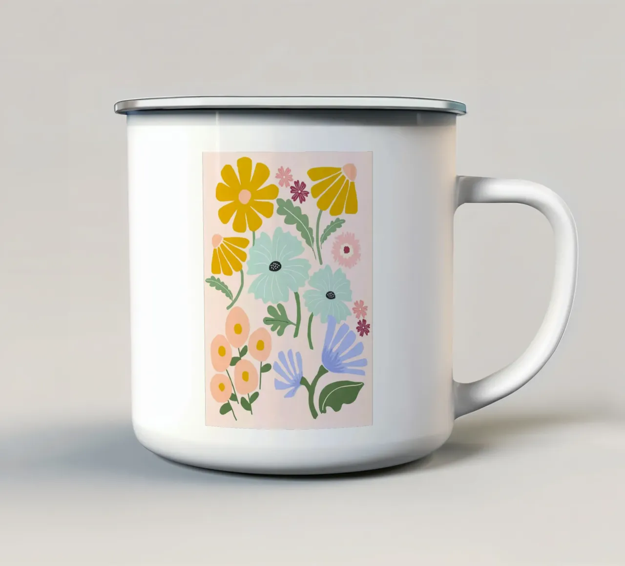 Meadow Fleur tazza in smalto da Gale Switzer