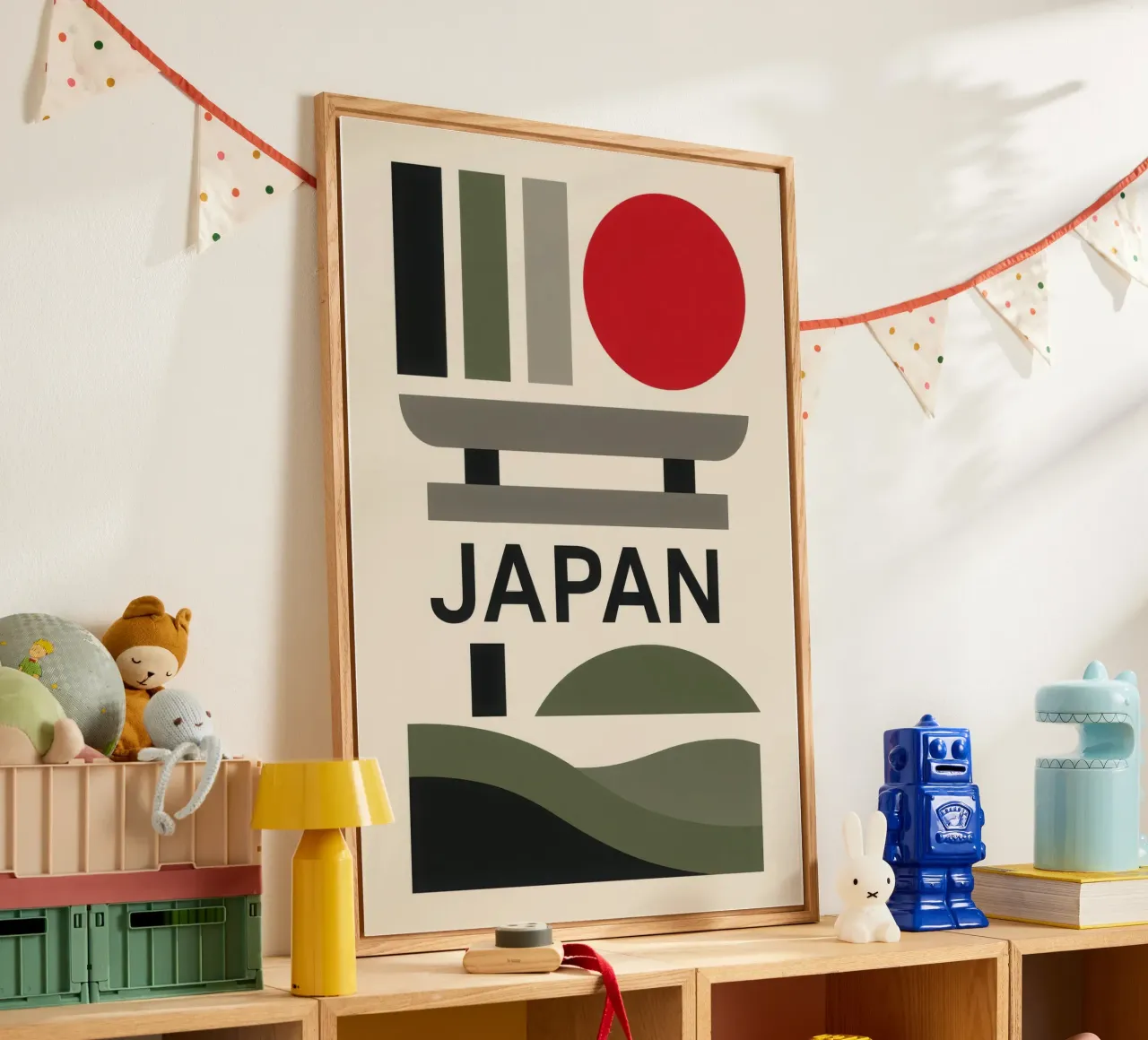 Japan - Minimalism and serenity in the land of the Rising Sun acrylic glass by JETLAG | affiches voyage