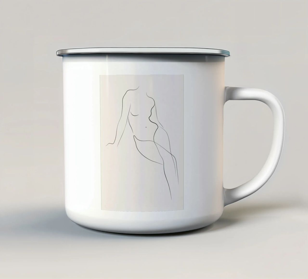 Douceur - A2514 tazza in smalto da Addillum