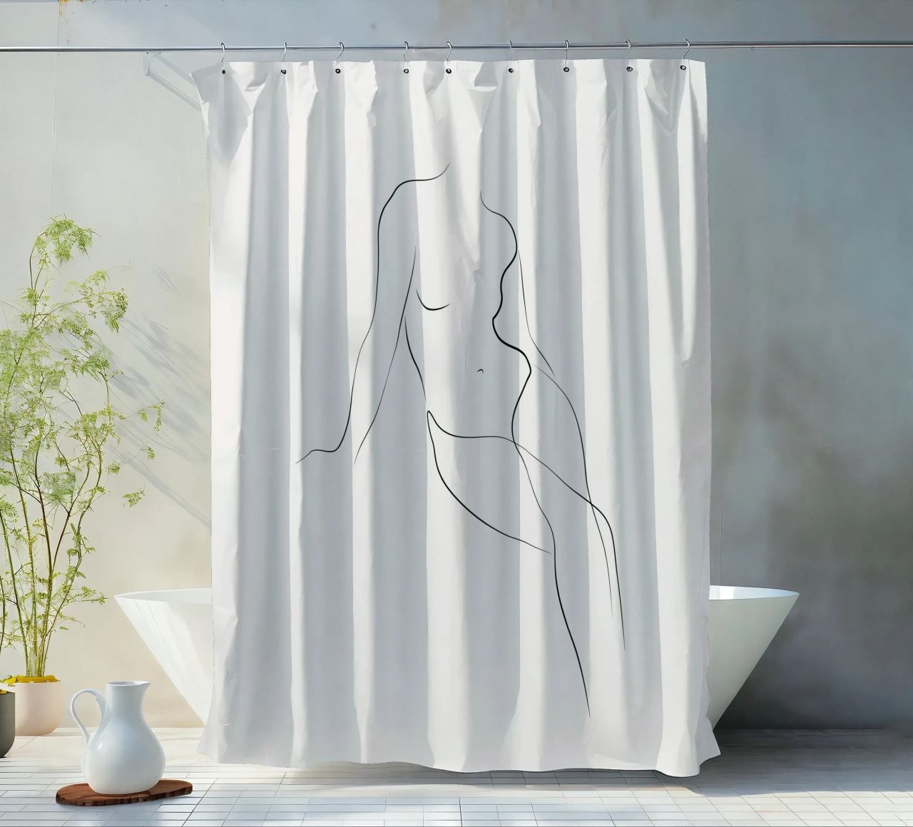 Douceur - A2514 tenda da doccia da Addillum