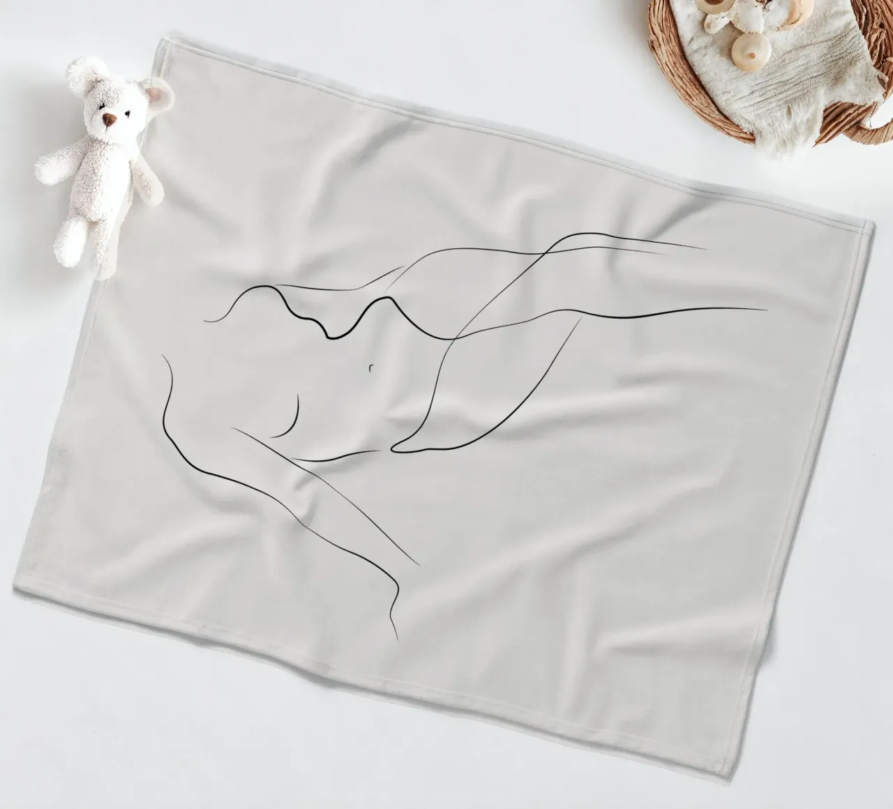 Douceur - A2514 coperta in pile da Addillum