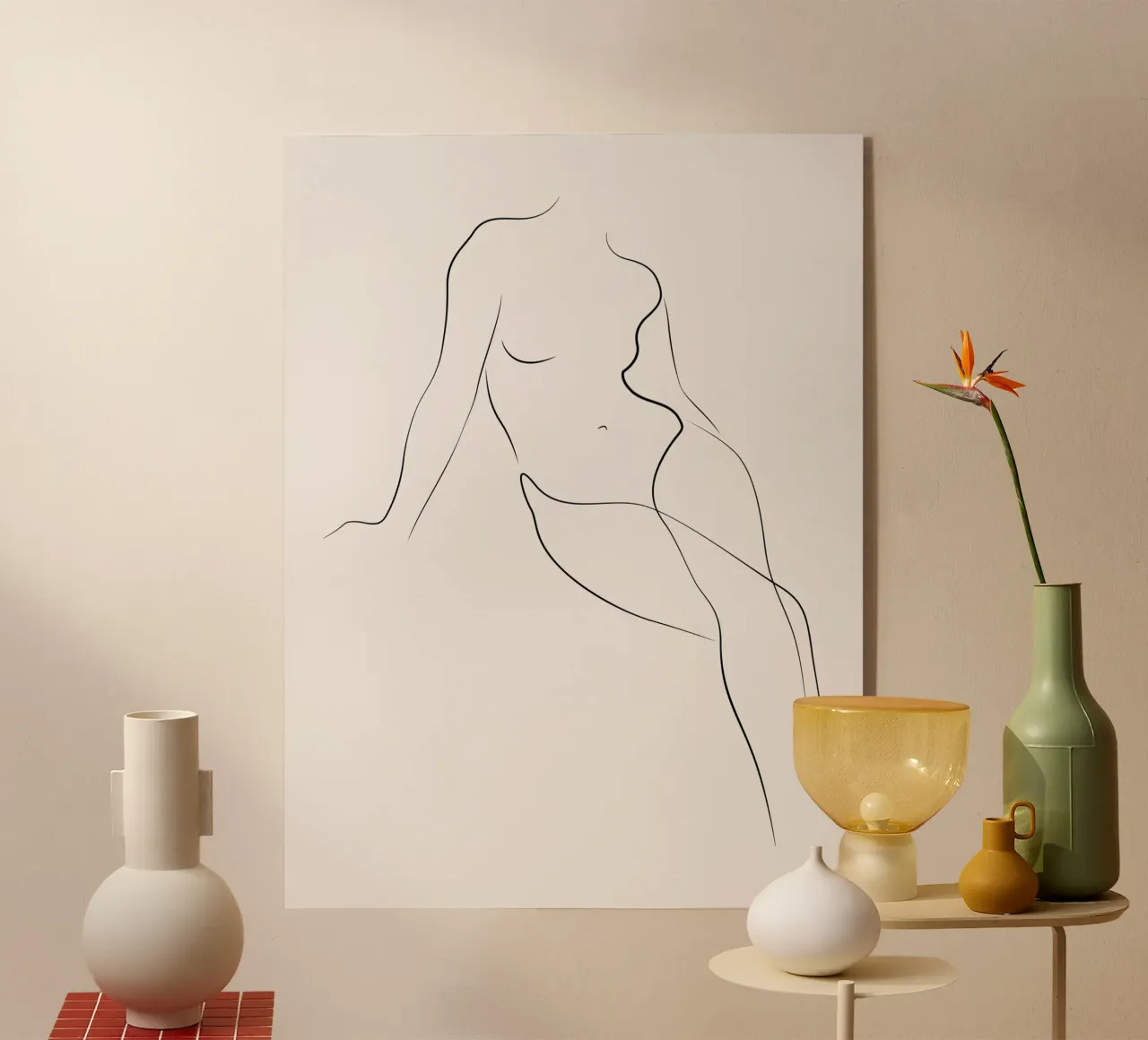 Douceur - A2514 acrylic glass by Addillum