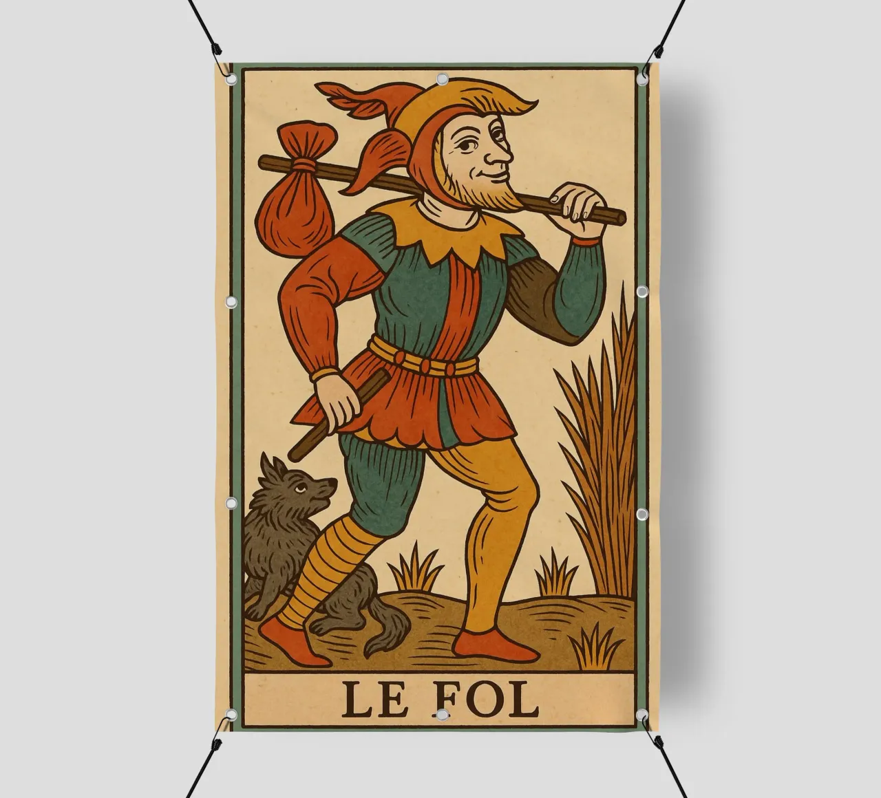 Le Fol telo in pvc da MysticPixel