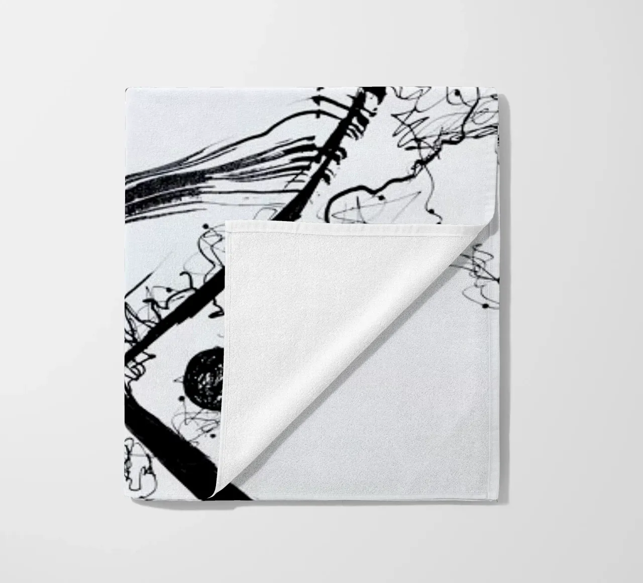 Ink Meets Paper Black telo mare da Studio Nahili