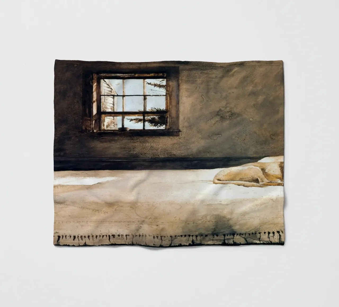 Camera da letto principale di Andre Wyeth coperta in pile da Classicprint