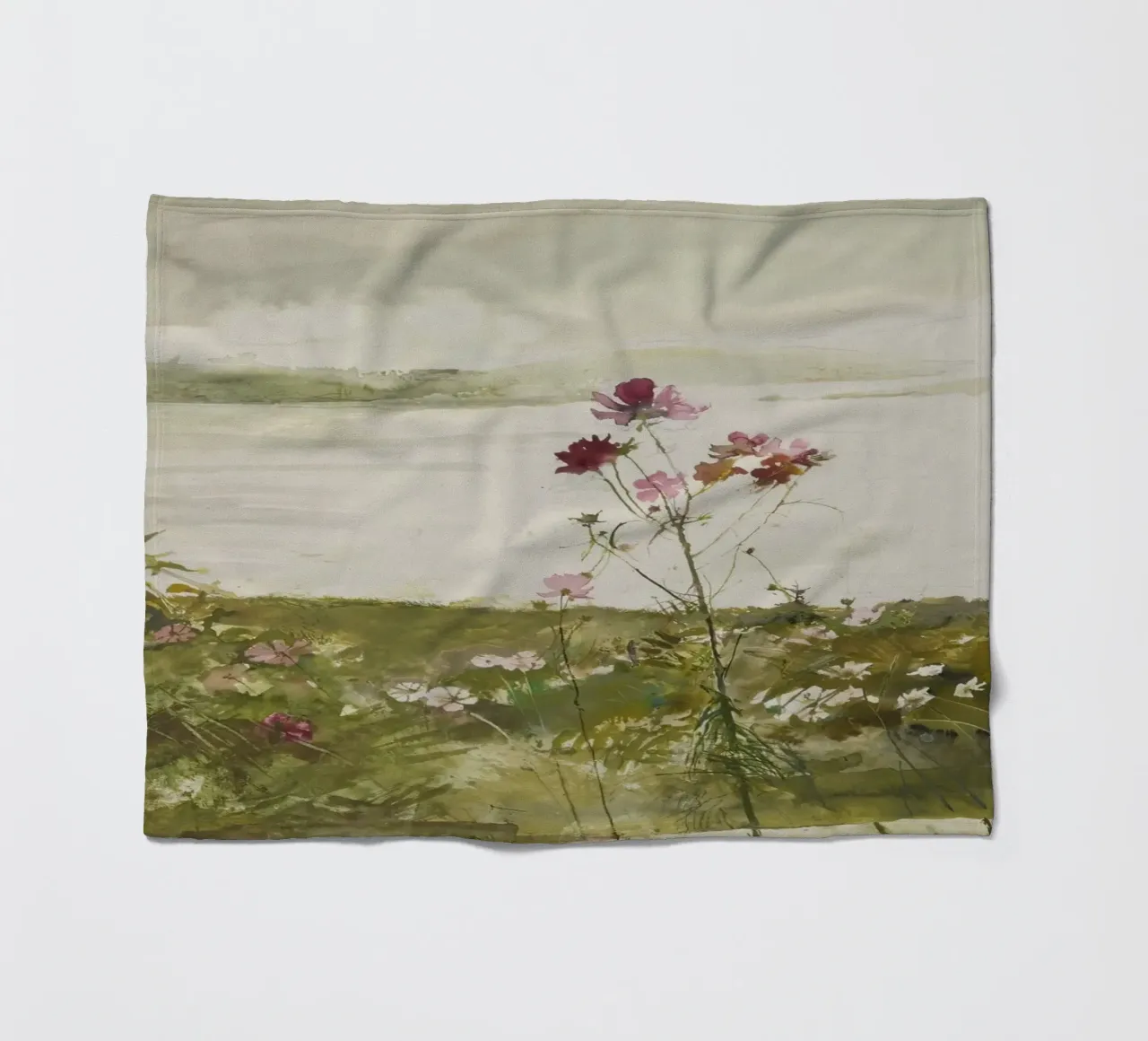 Andrew Wyeth Fiori di campo coperta in pile da Classicprint