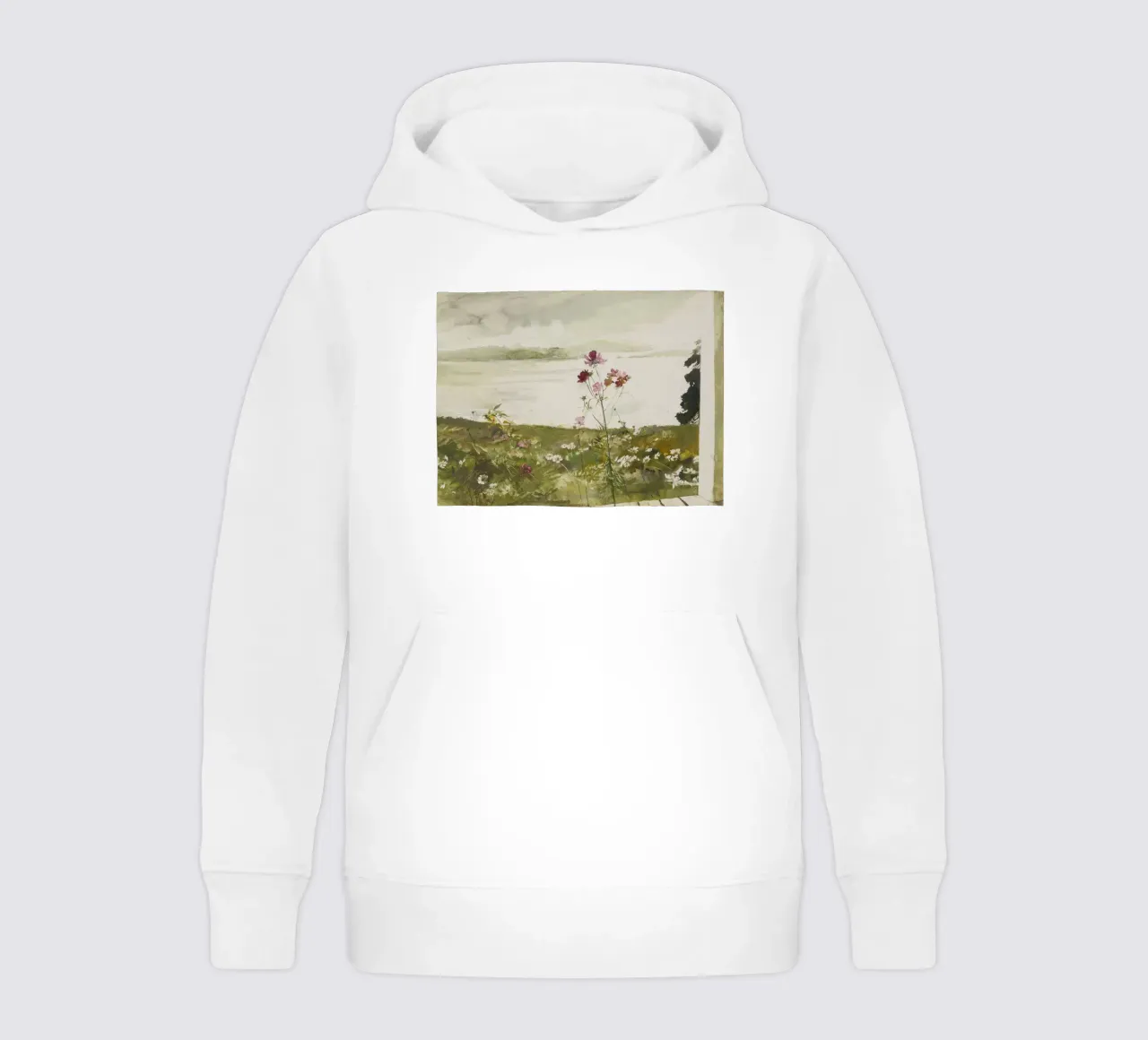 Andrew Wyeth Fiori di campo felpa bambino con cappuccio da Classicprint