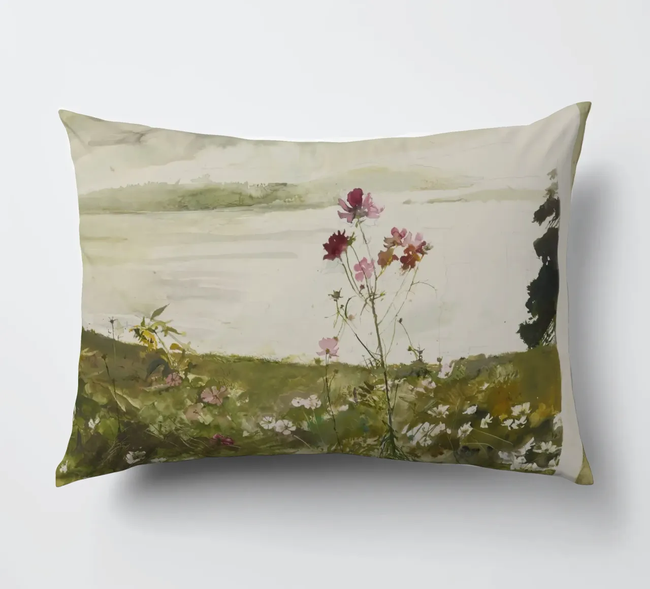 Andrew Wyeth Fiori di campo cuscino da Classicprint