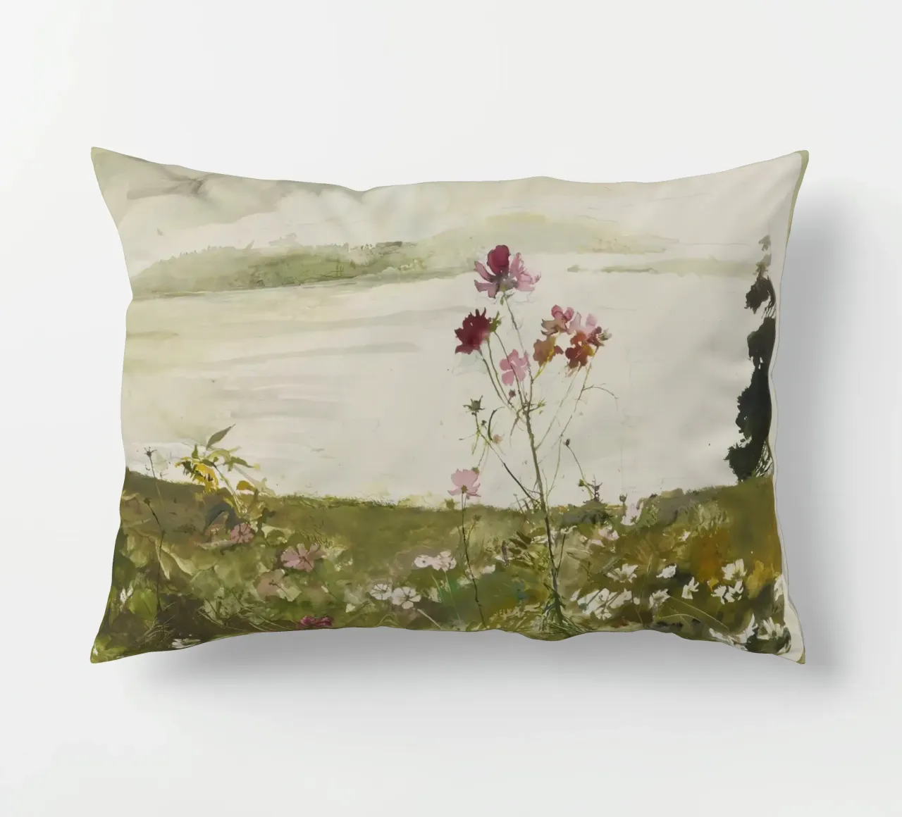 Andrew Wyeth Fiori di campo cuscino da Classicprint