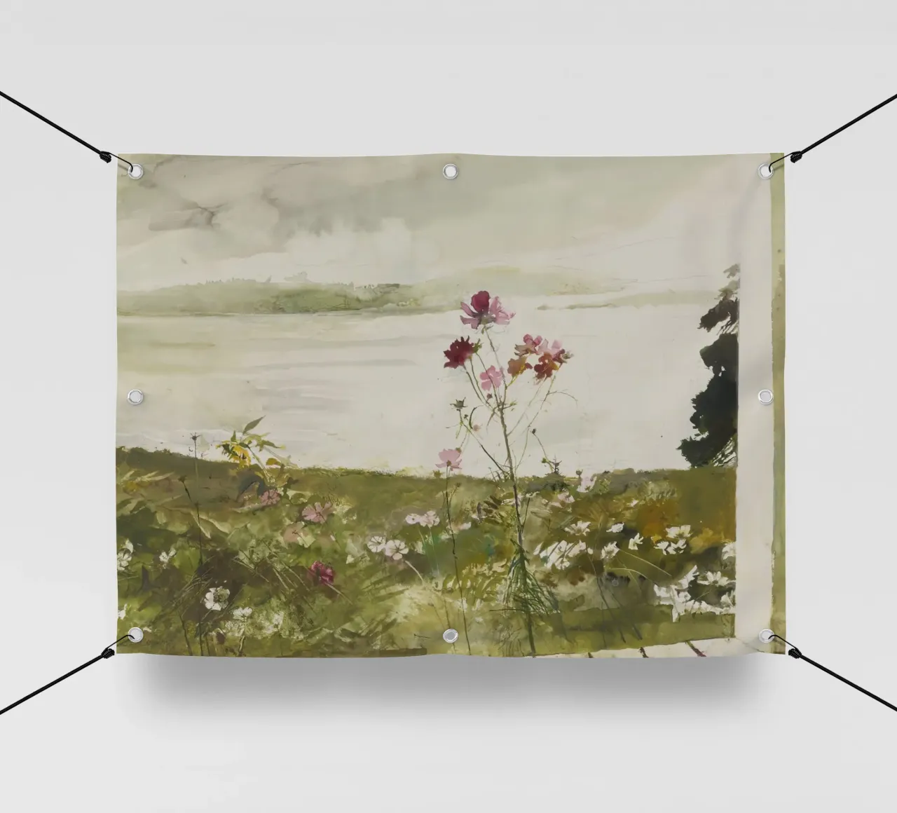 Andrew Wyeth Fiori di campo telo in pvc da Classicprint