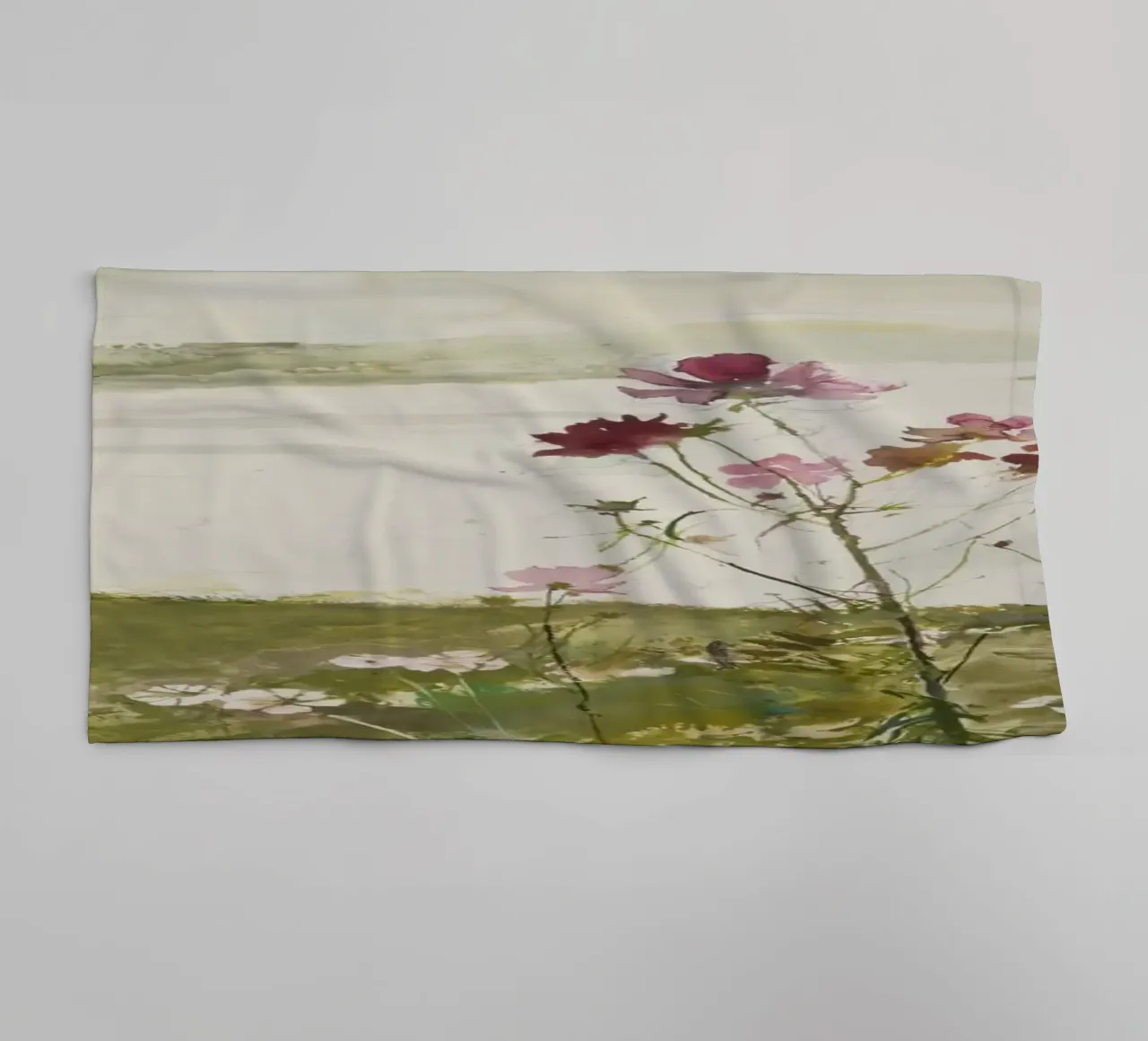 Andrew Wyeth Fiori di campo asciugamano da bagno da Classicprint