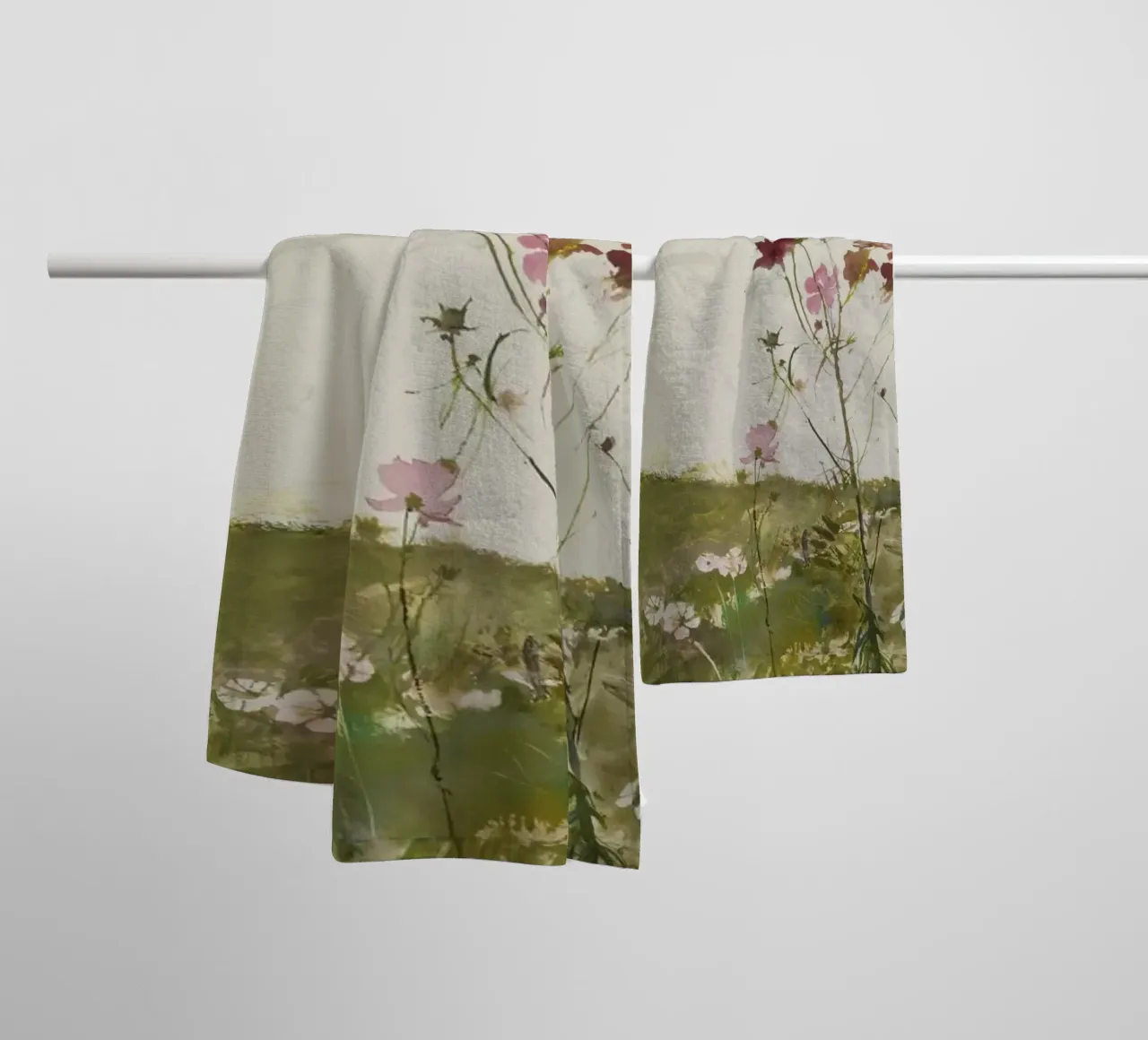 Andrew Wyeth Fiori di campo asciugamano da bagno da Classicprint