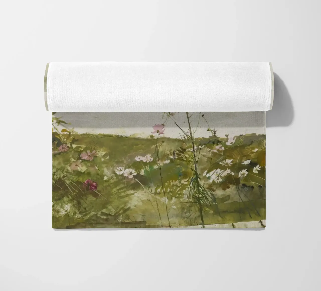 Andrew Wyeth Fiori di campo telo mare da Classicprint