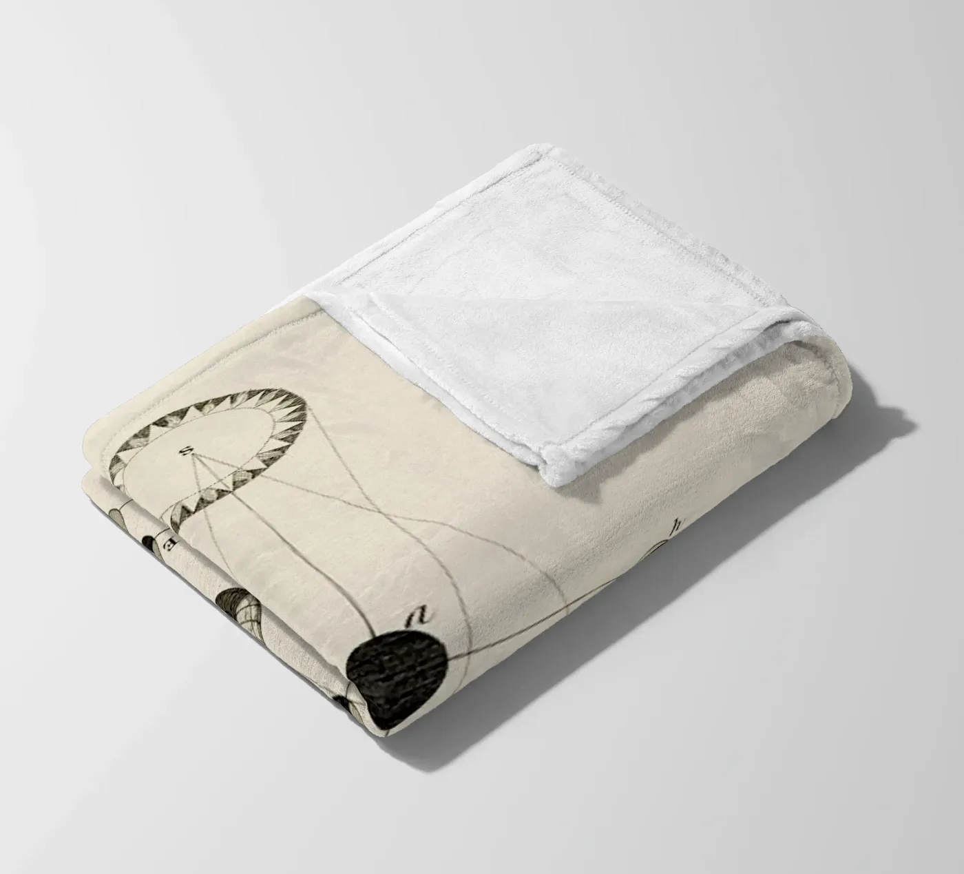 Solar Chart fleecedeken van Flora & Fauna