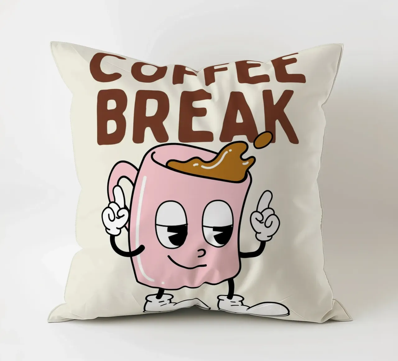 COFFEE BREAK cuscino da Einfach Uebel