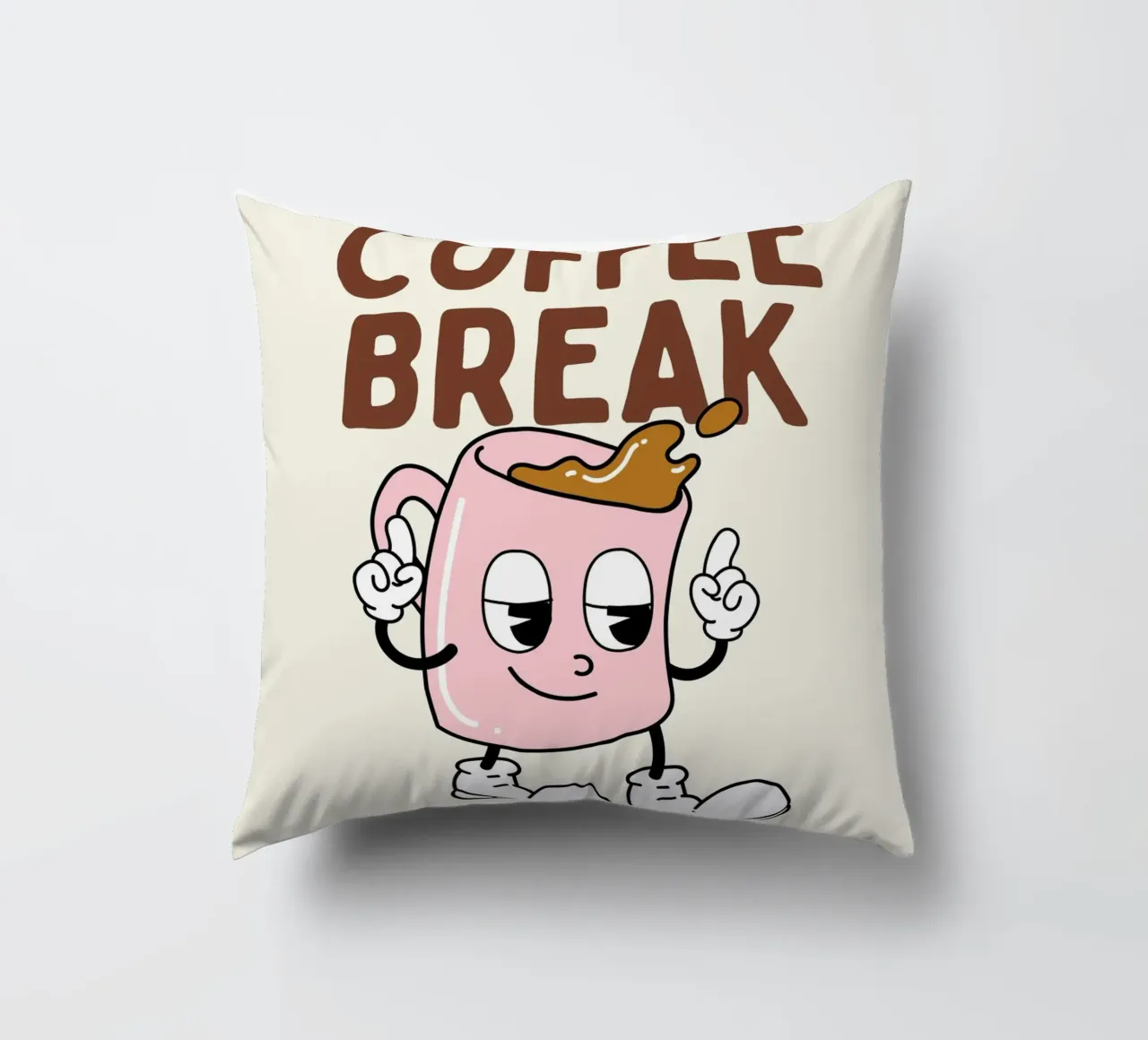 COFFEE BREAK cuscino da Einfach Uebel