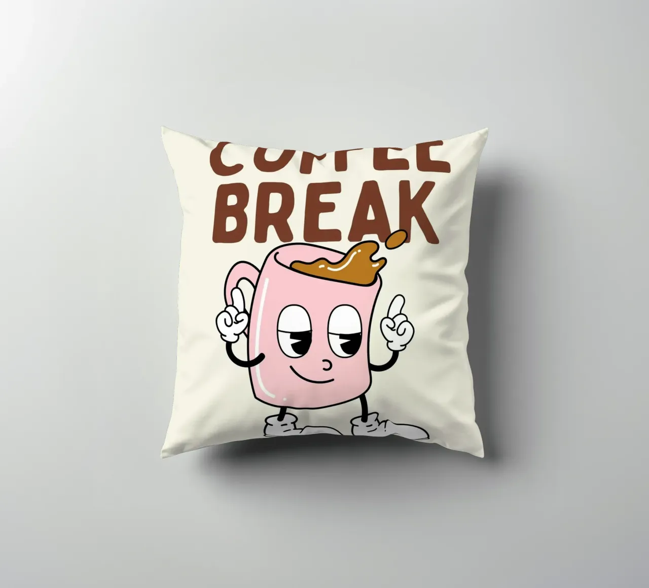 COFFEE BREAK cuscino da Einfach Uebel