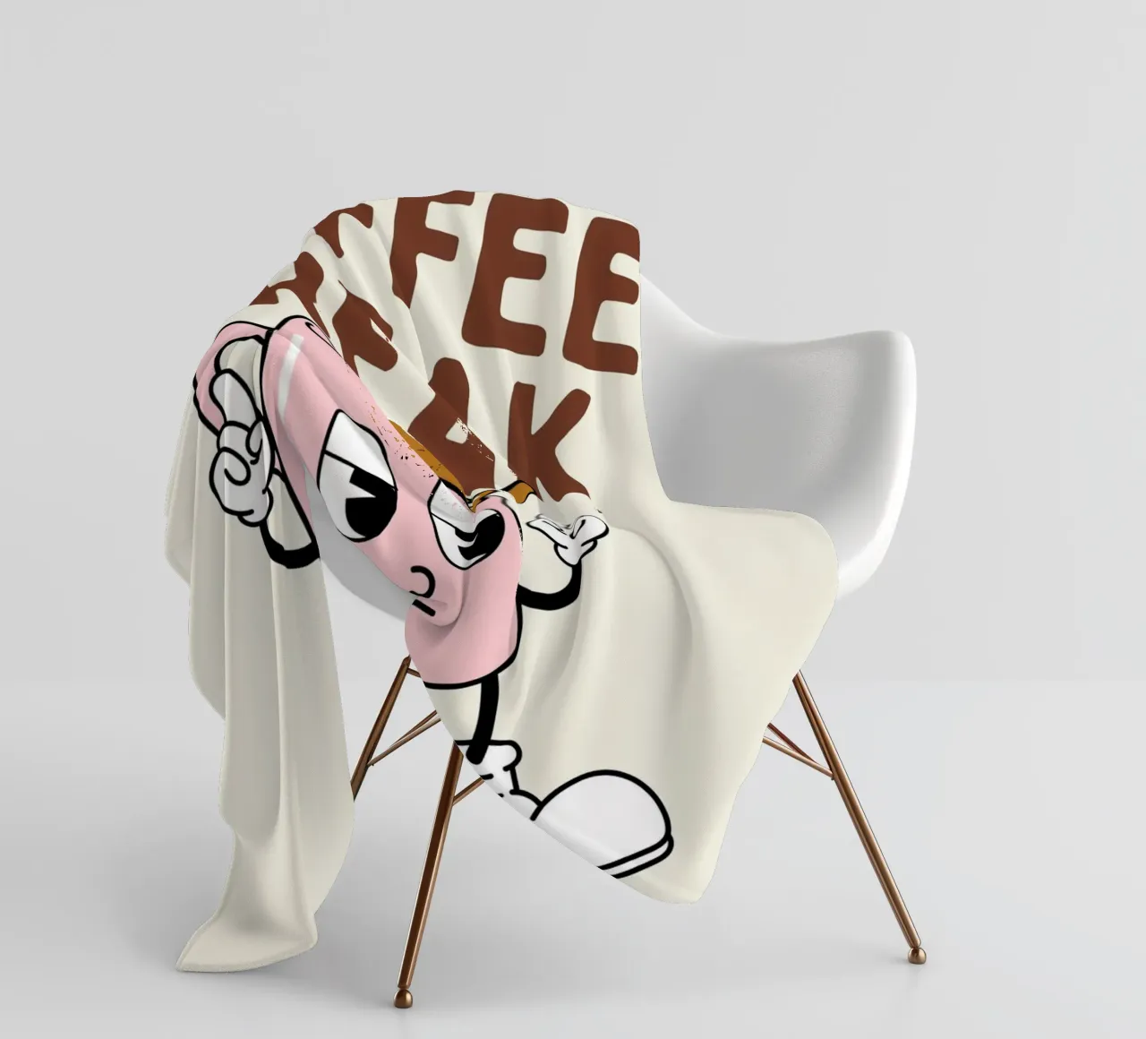 COFFEE BREAK coperta in pile da Einfach Uebel