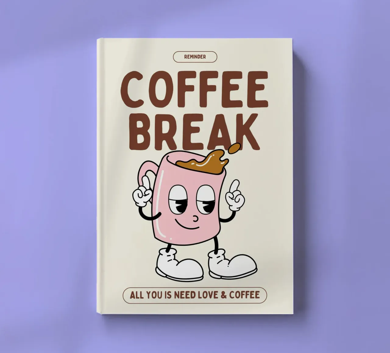 COFFEE BREAK notebook by Einfach Uebel