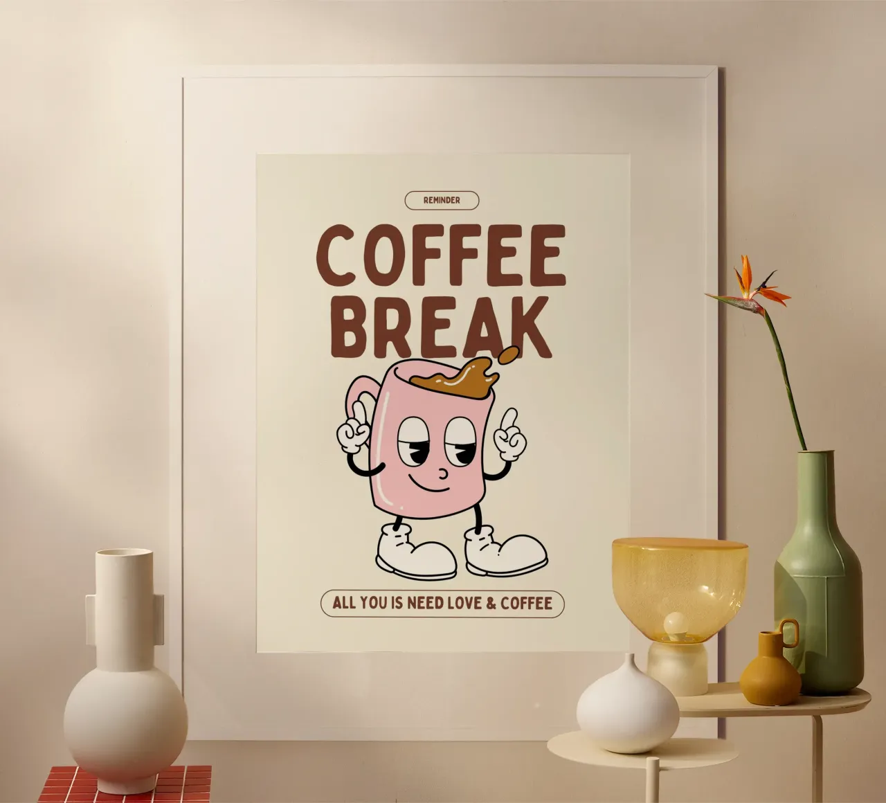 COFFEE BREAK poster da Einfach Uebel