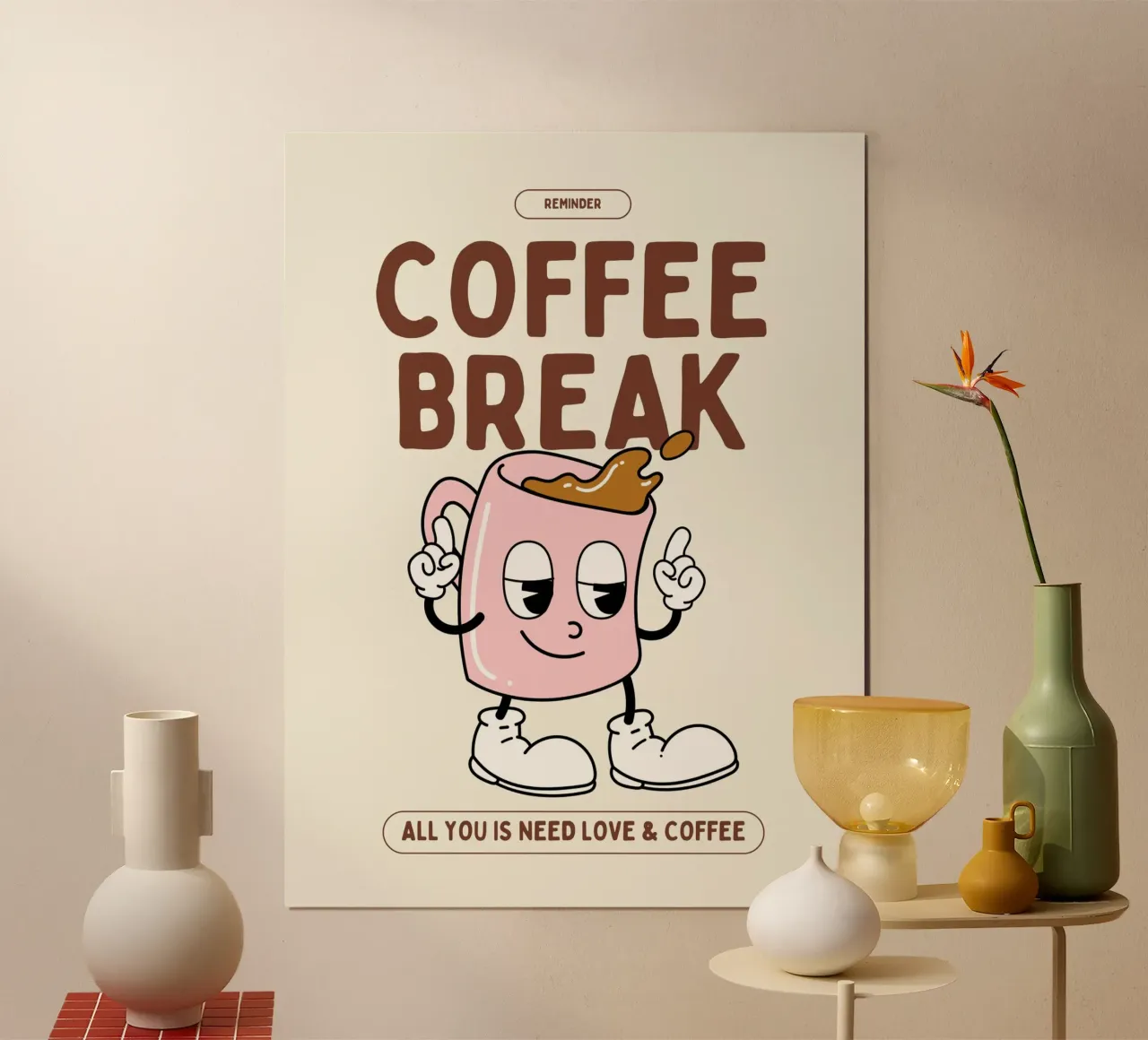 COFFEE BREAK poster da Einfach Uebel