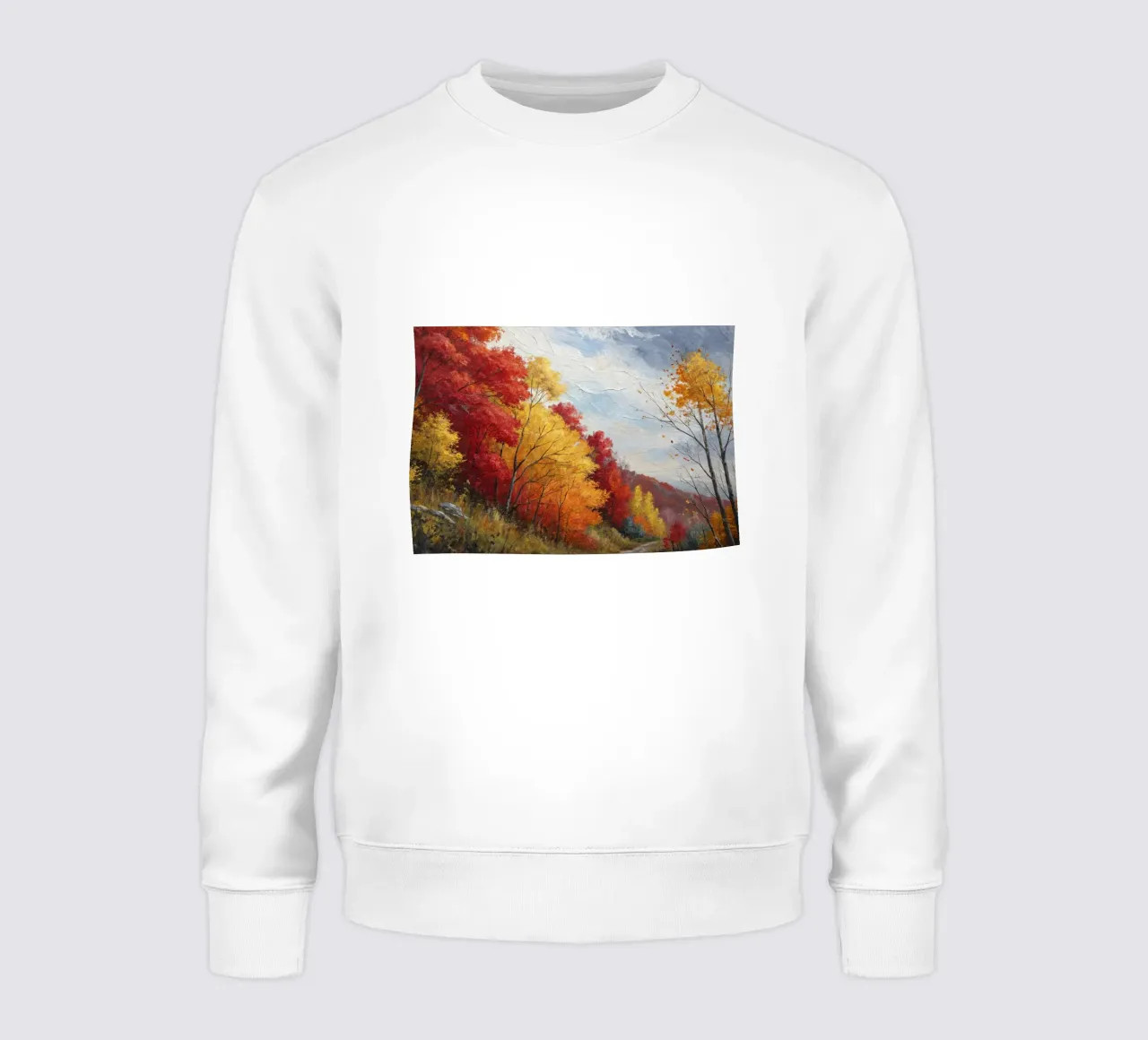 L'autunno felpa da Point and Art
